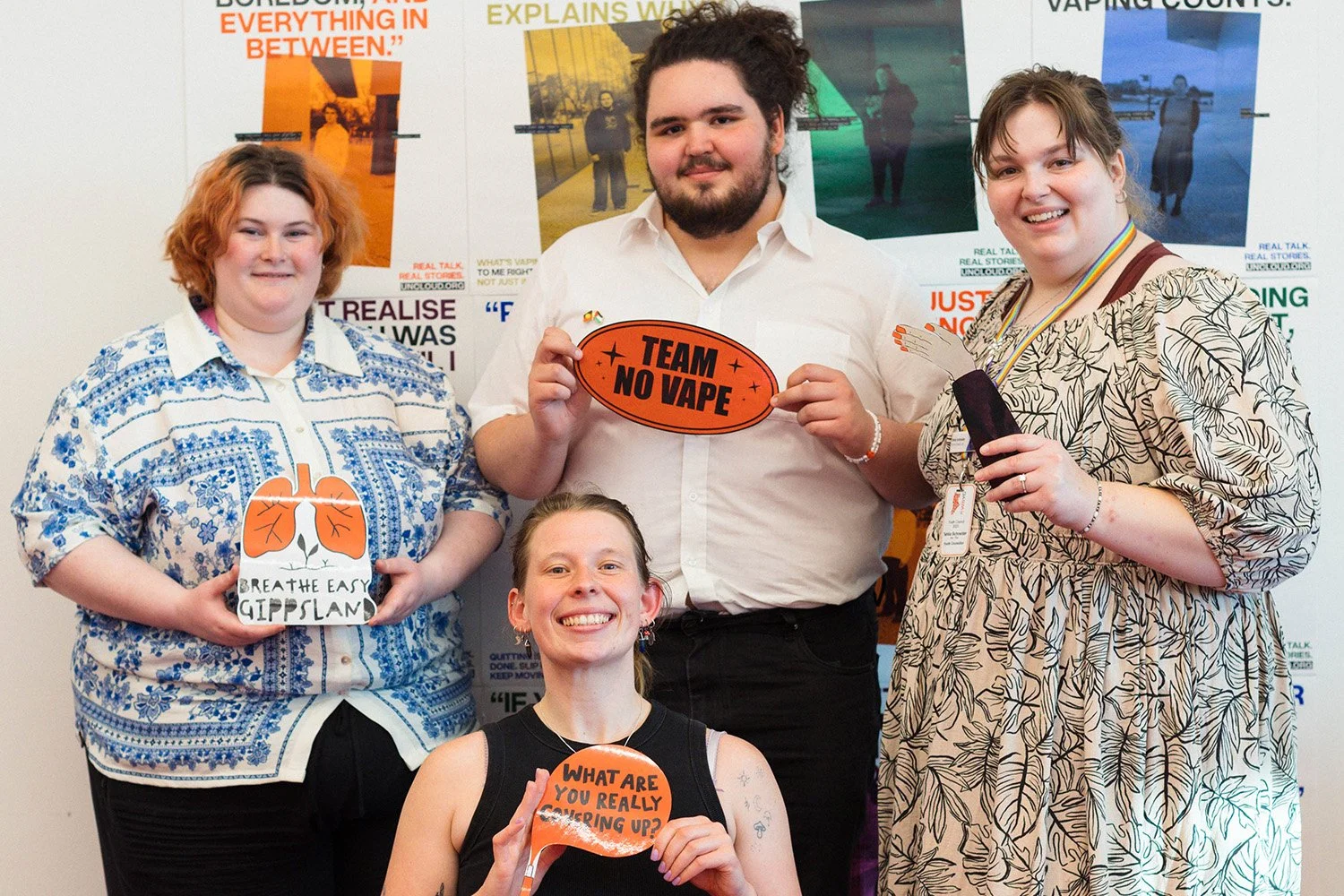 Youth-led vaping prevention campaign in Gippsland