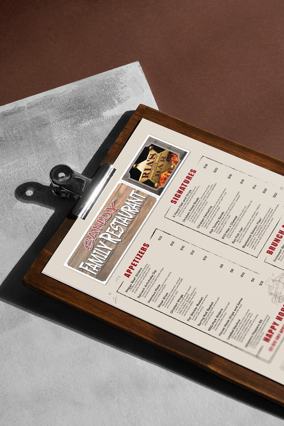 SANDY FAMILY RESTAURANT