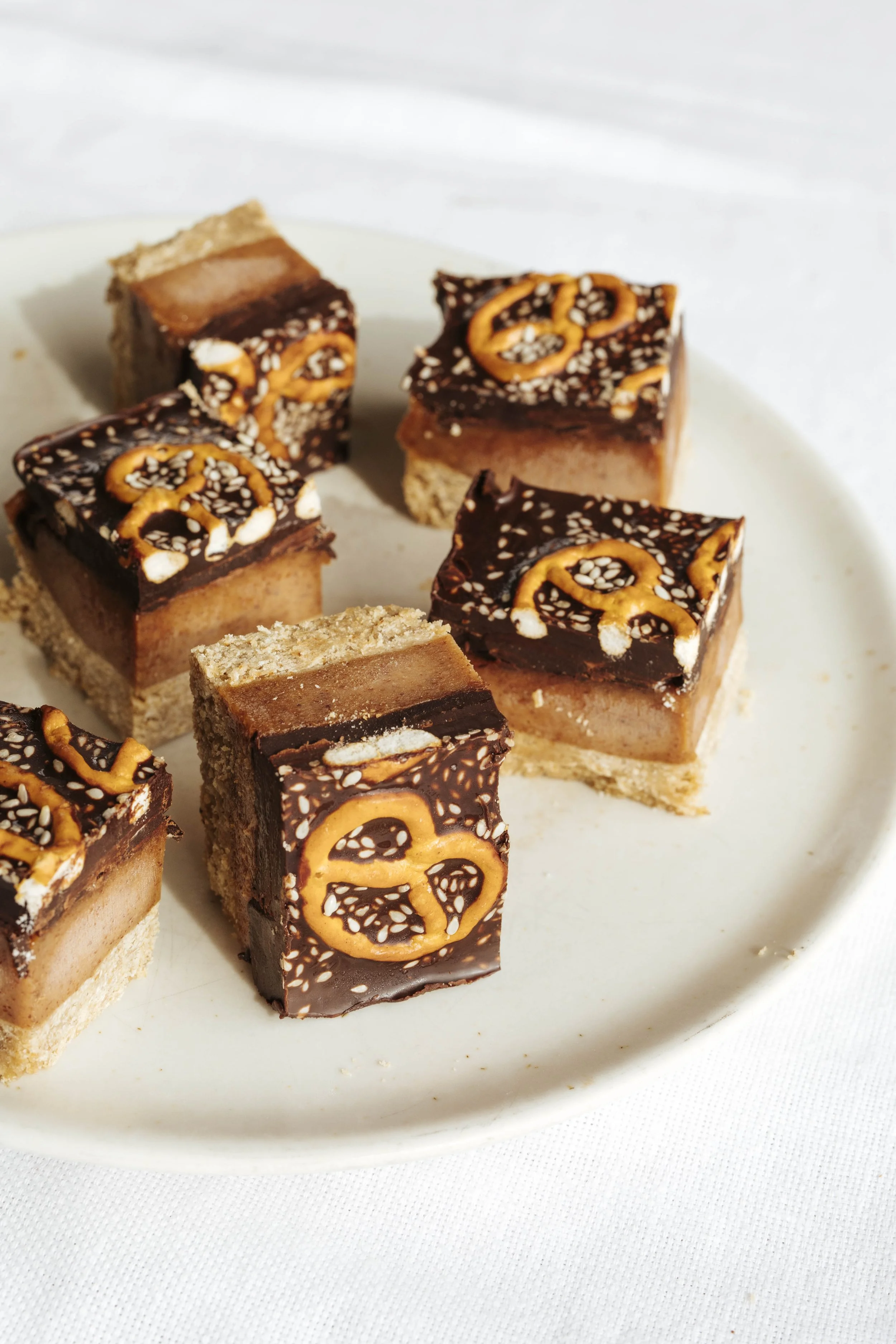 Salted Pretzel Slice