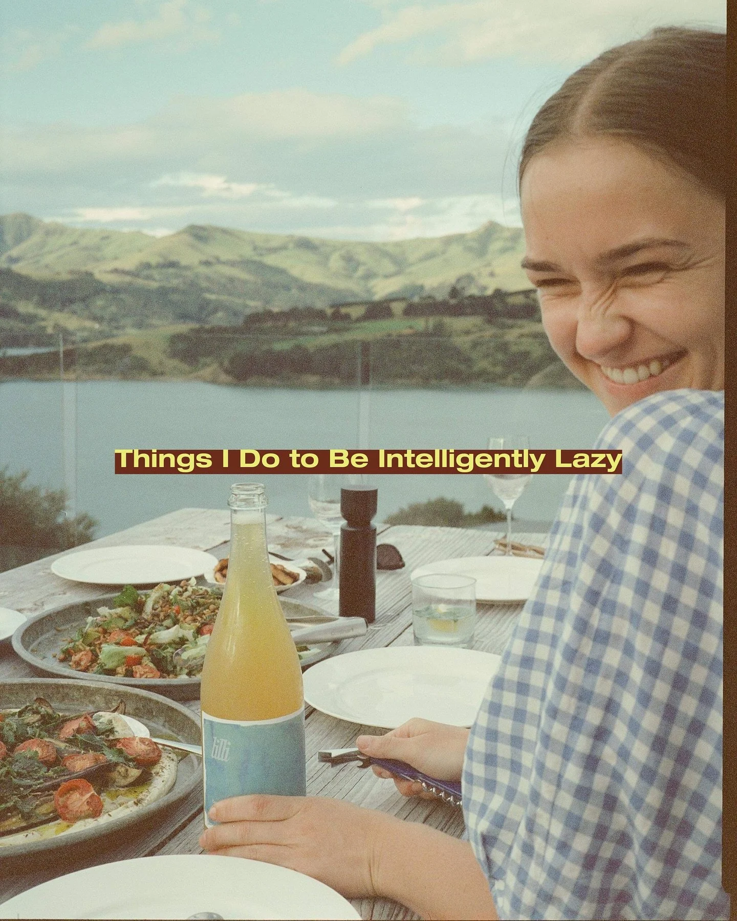 Being lazy doesn&rsquo;t have to be a bad thing. We call it being intelligently lazy.

Here are a few of my favourite ways to save time, stress less, and still eat well all week 💛