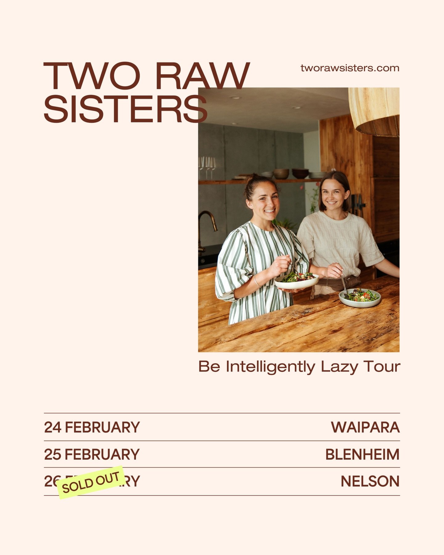 TOUR UPDATE 🚨 

The first release of our 2026 tour is nearly sold out! 

If you&rsquo;re ready to bring confidence into your kitchen through time-saving habits, adaptable recipes, and food that fits your life, now&rsquo;s your chance. 

Head to our 