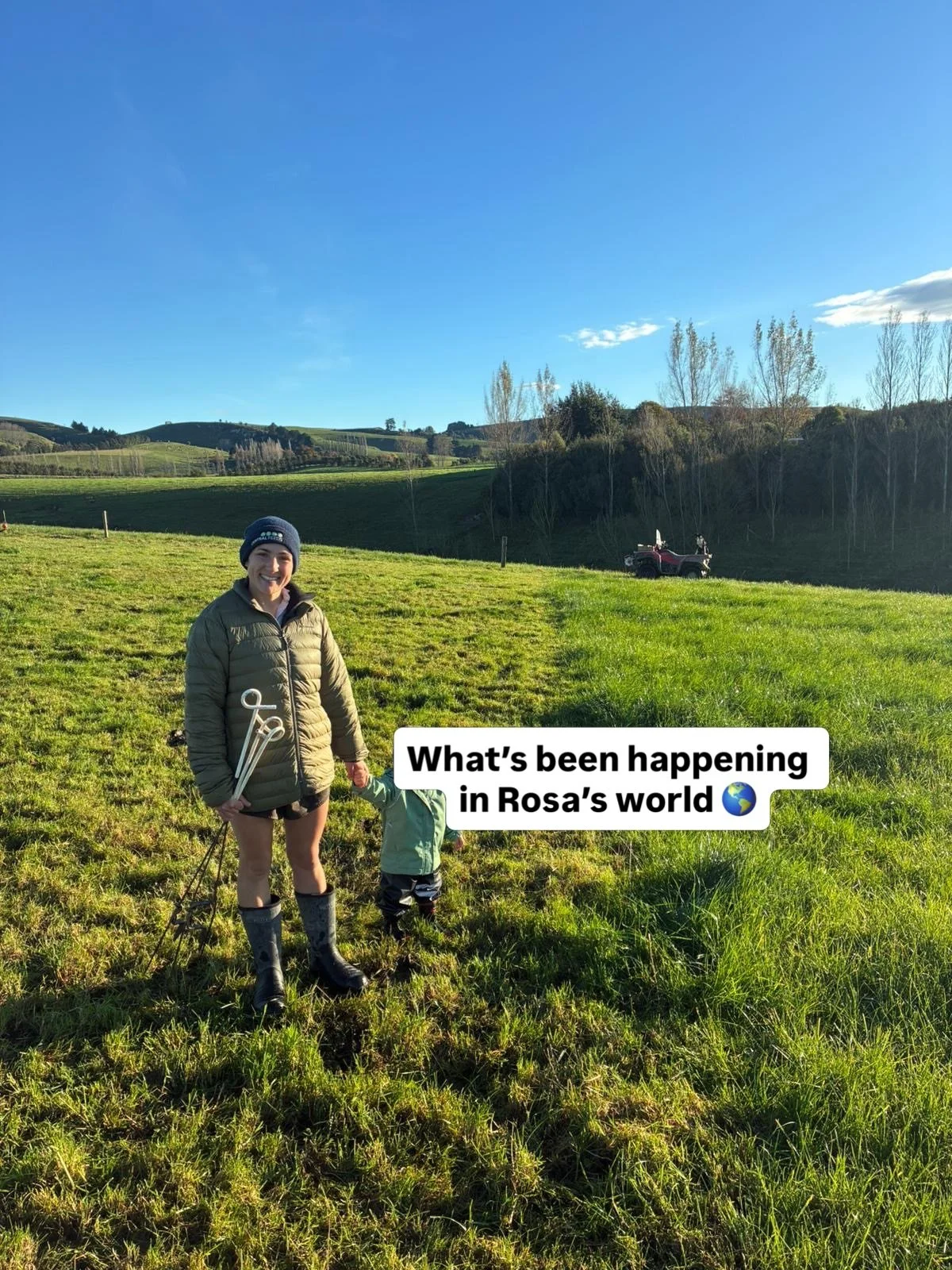 Getting a glimpse into my life of late - mumming, farming, cooking, eating and working 😍
