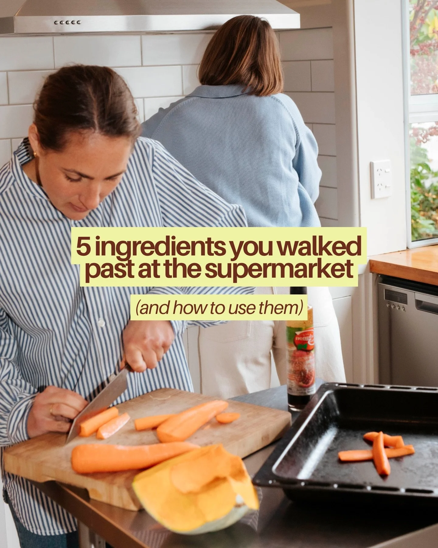 You walked past half of these at the supermarket last week. Here&rsquo;s what to do with them! 

1. Parsnip + Carrot Soup with Halloumi Croutons 
2. Dark Chocolate Beetroot Loaf
3. Potatoes, Lentils + Salsa Verde
4. Persimmon + Carrot Muffins
5. Smas