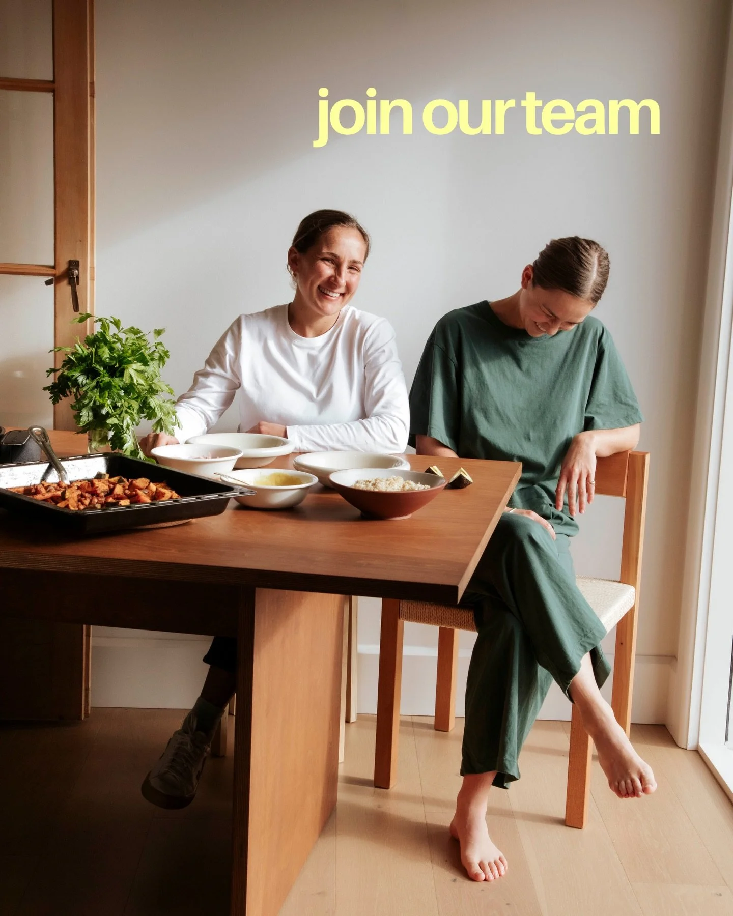 WE&rsquo;RE HIRING ✨

Social Media &amp; Community Coordinator

We&rsquo;re looking for someone creative, organised and passionate about food, wellness + community to join the Two Raw Sisters team.

This role sits at the heart of how we show up onlin