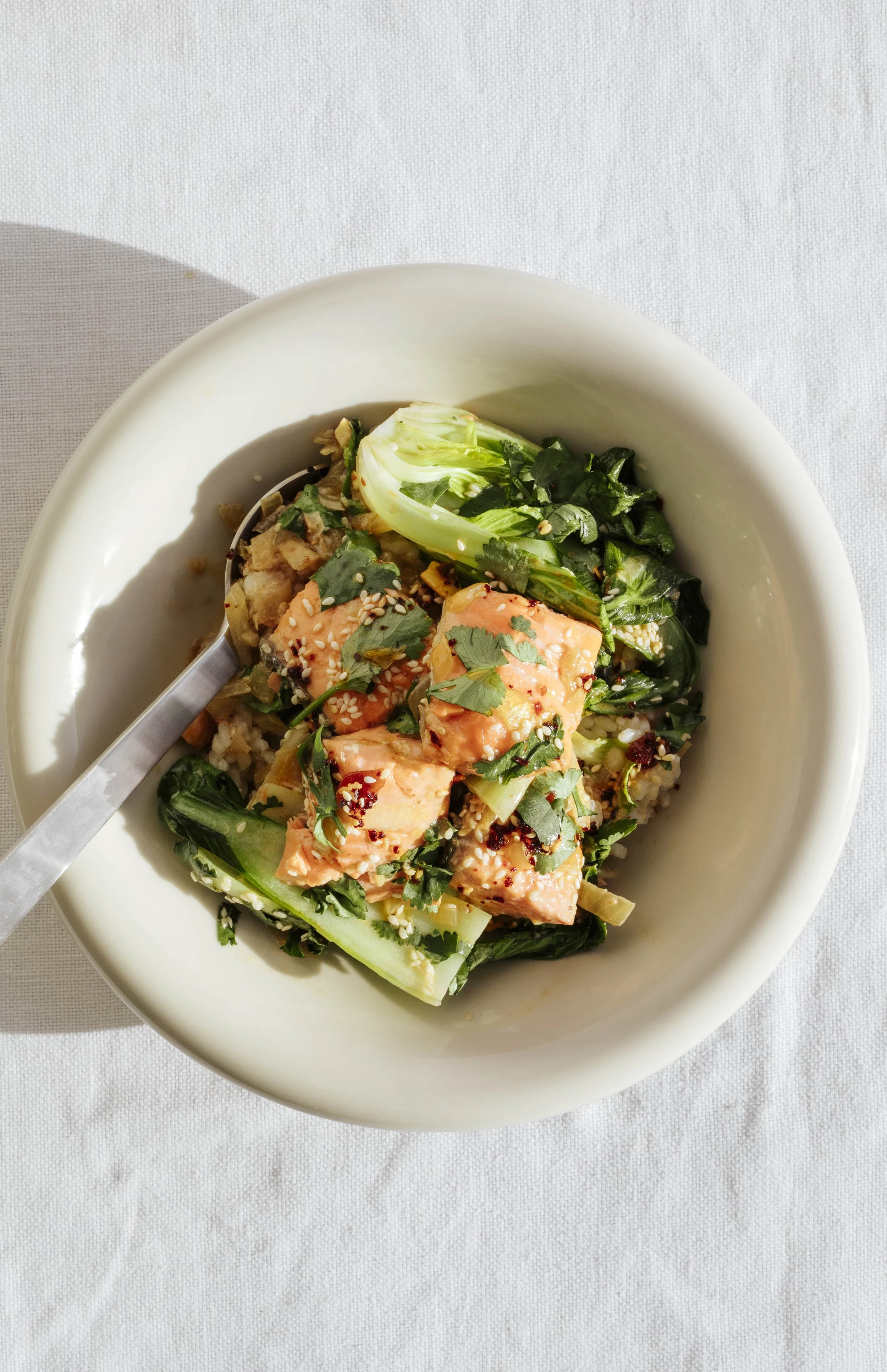 Salmon Chilli Coconut Broth