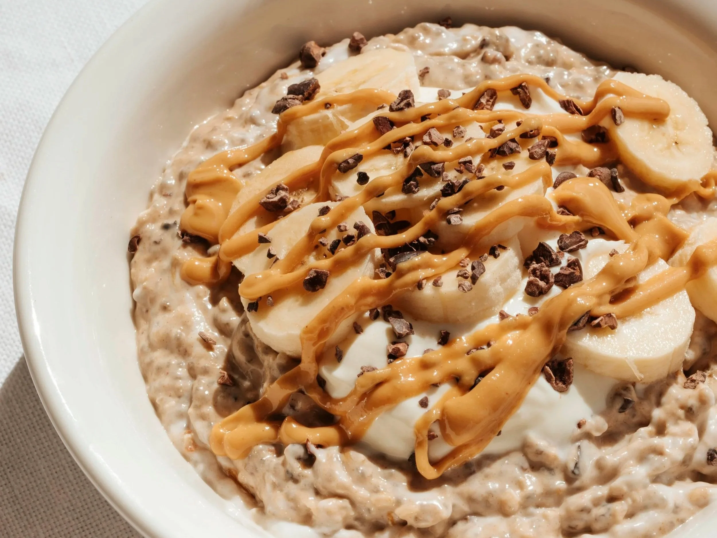 Banoffee Overnight Chia Oats