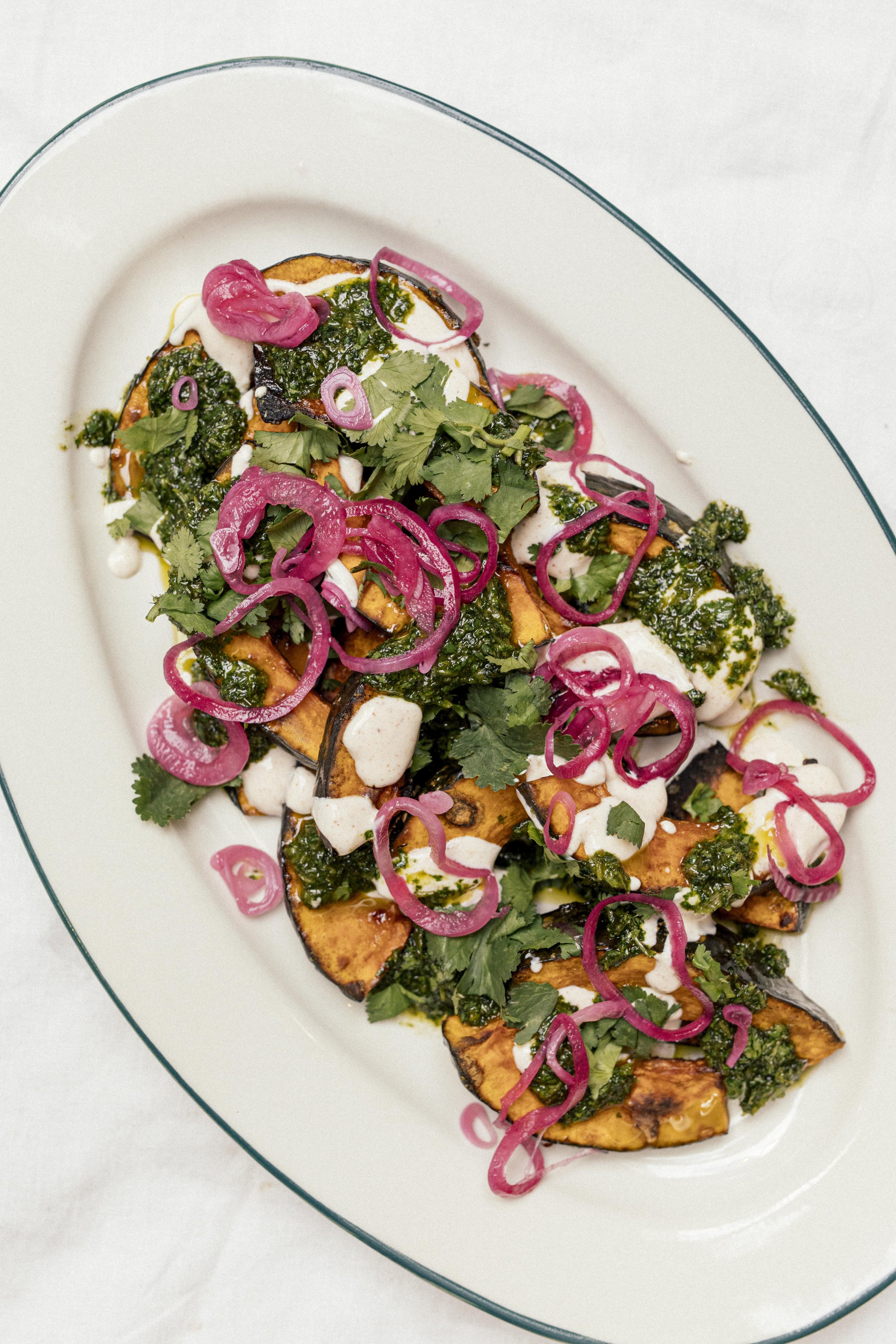 Roasted Pumpkin with Sriracha Yoghurt....jpg