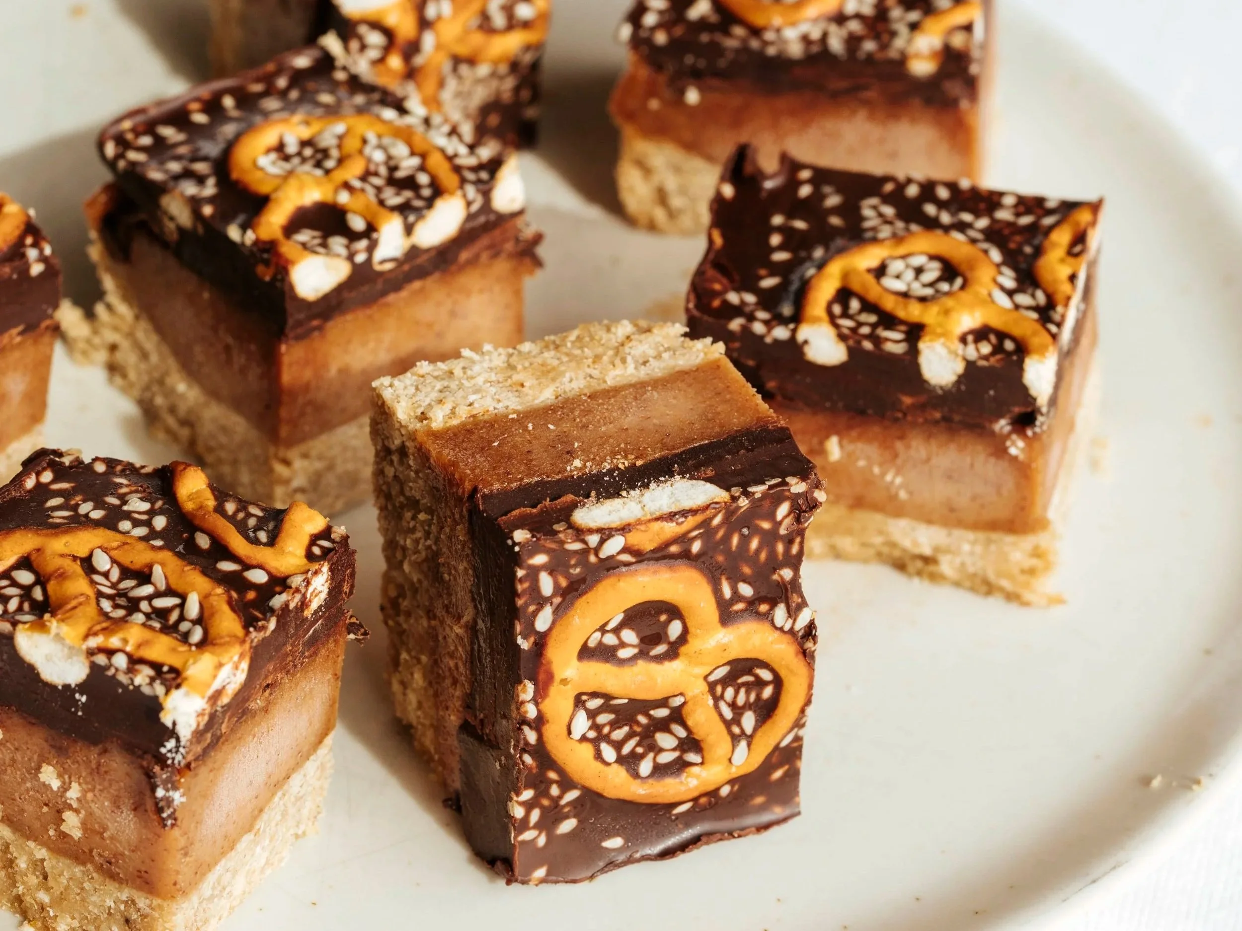 Salted Pretzel Slice