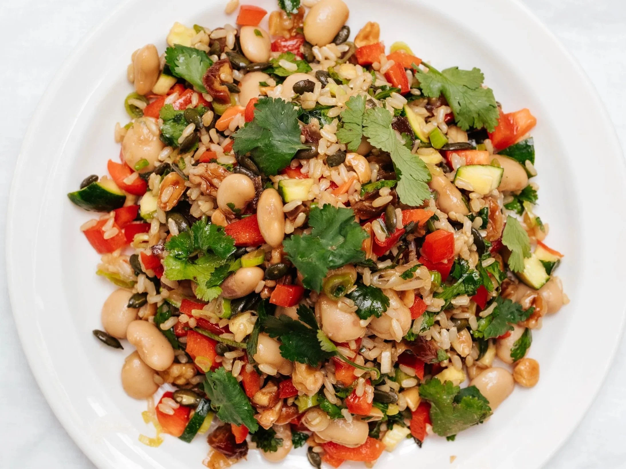 The Brown Rice Salad