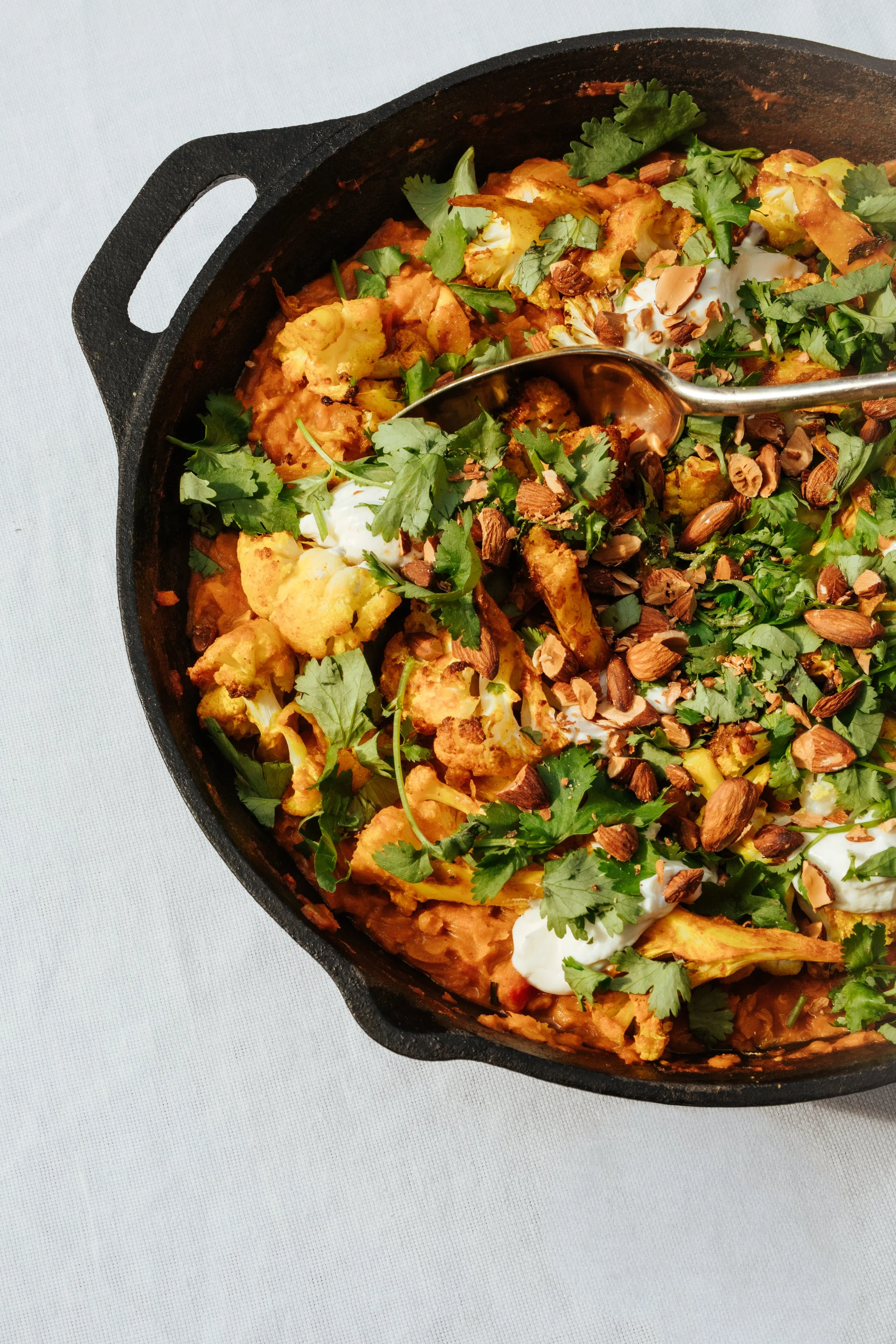 Crispy Cauliflower Dahl
