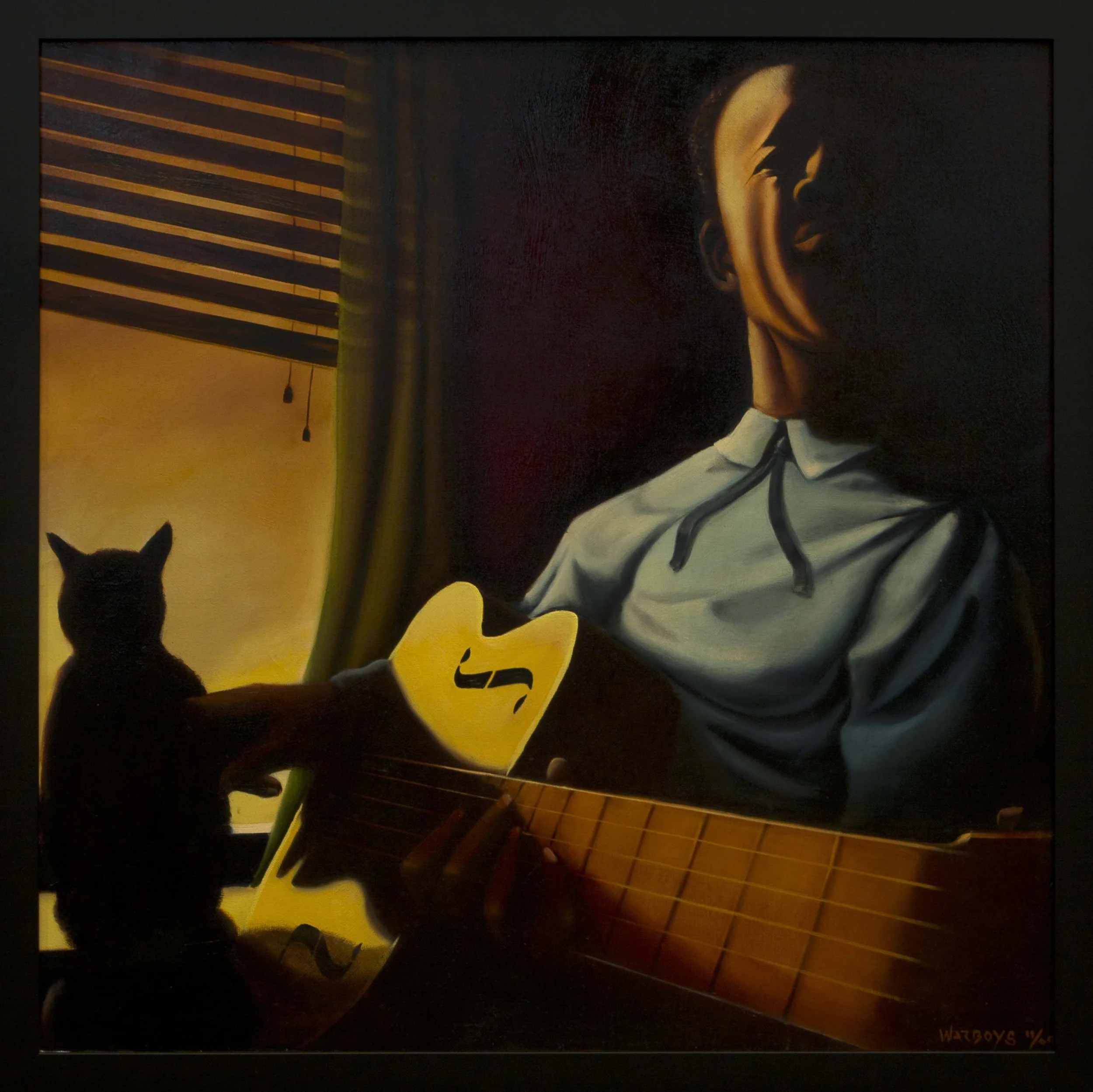 Black Cat Mark Warboys Art