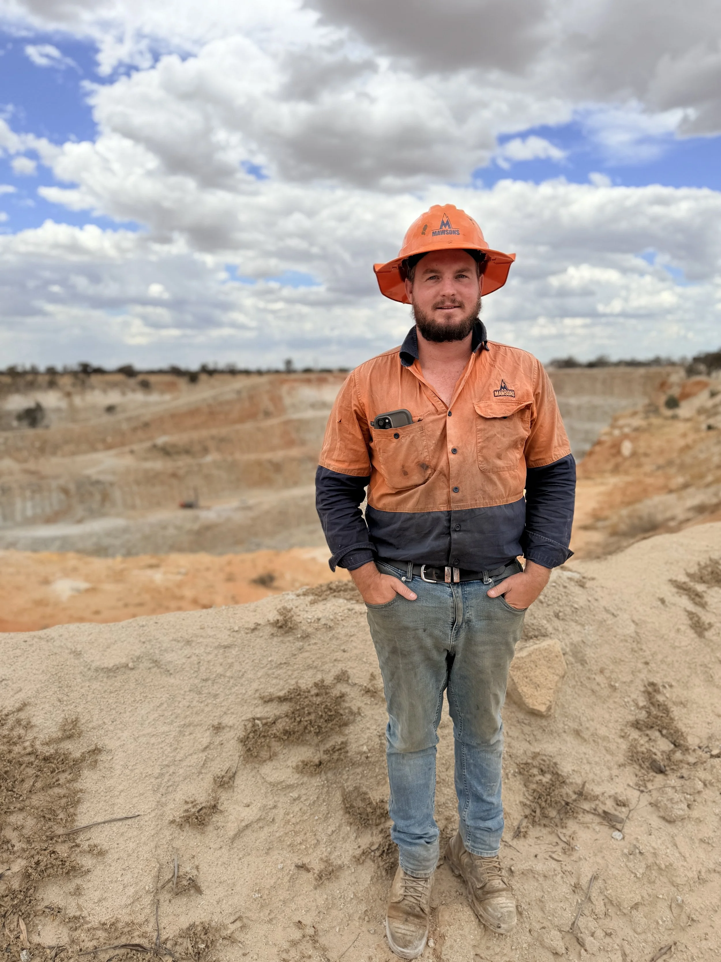 Meet Seb - A Blast Hole Driller at Mawsons