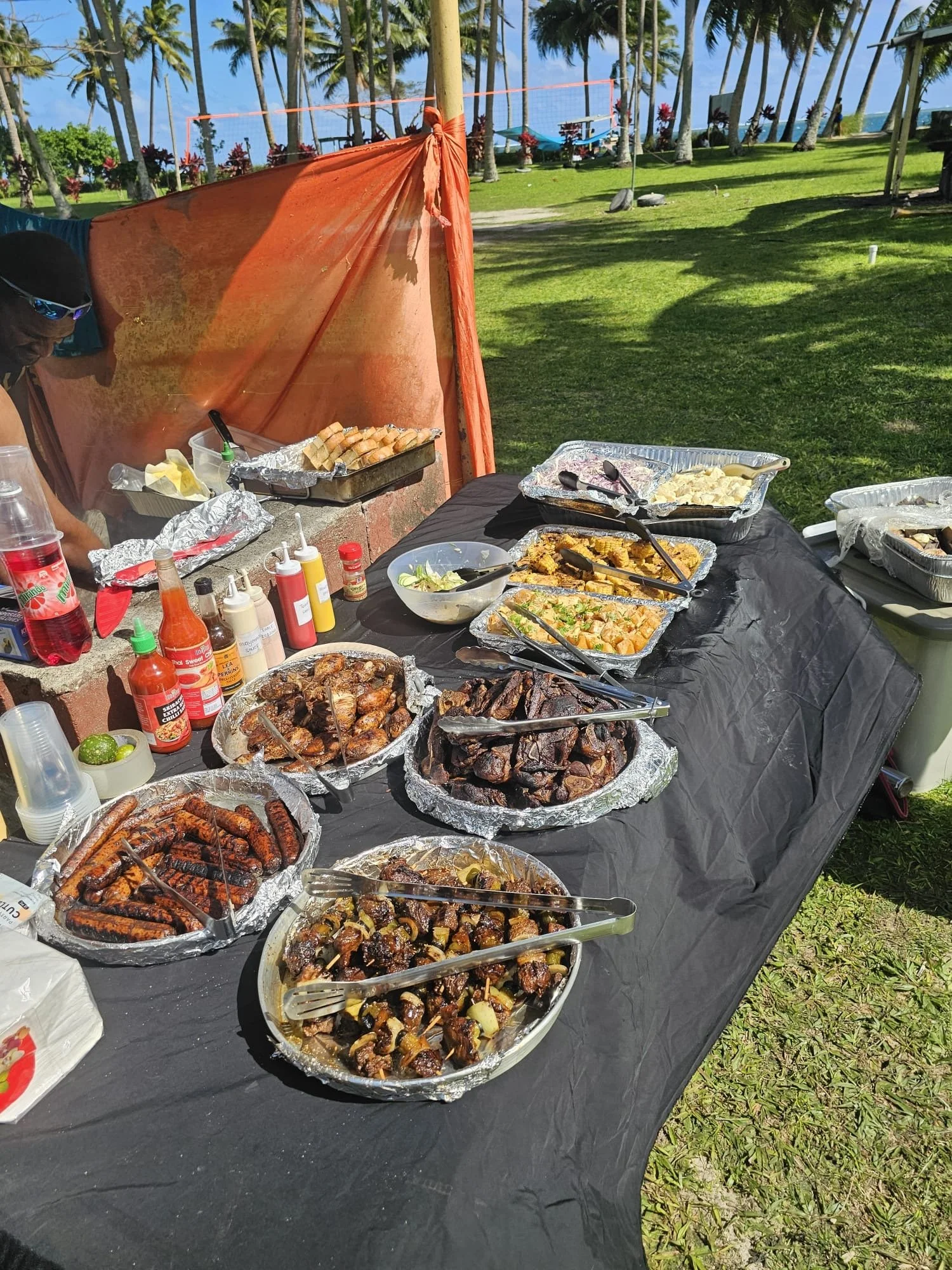 BBQ Lunch at Nukulau