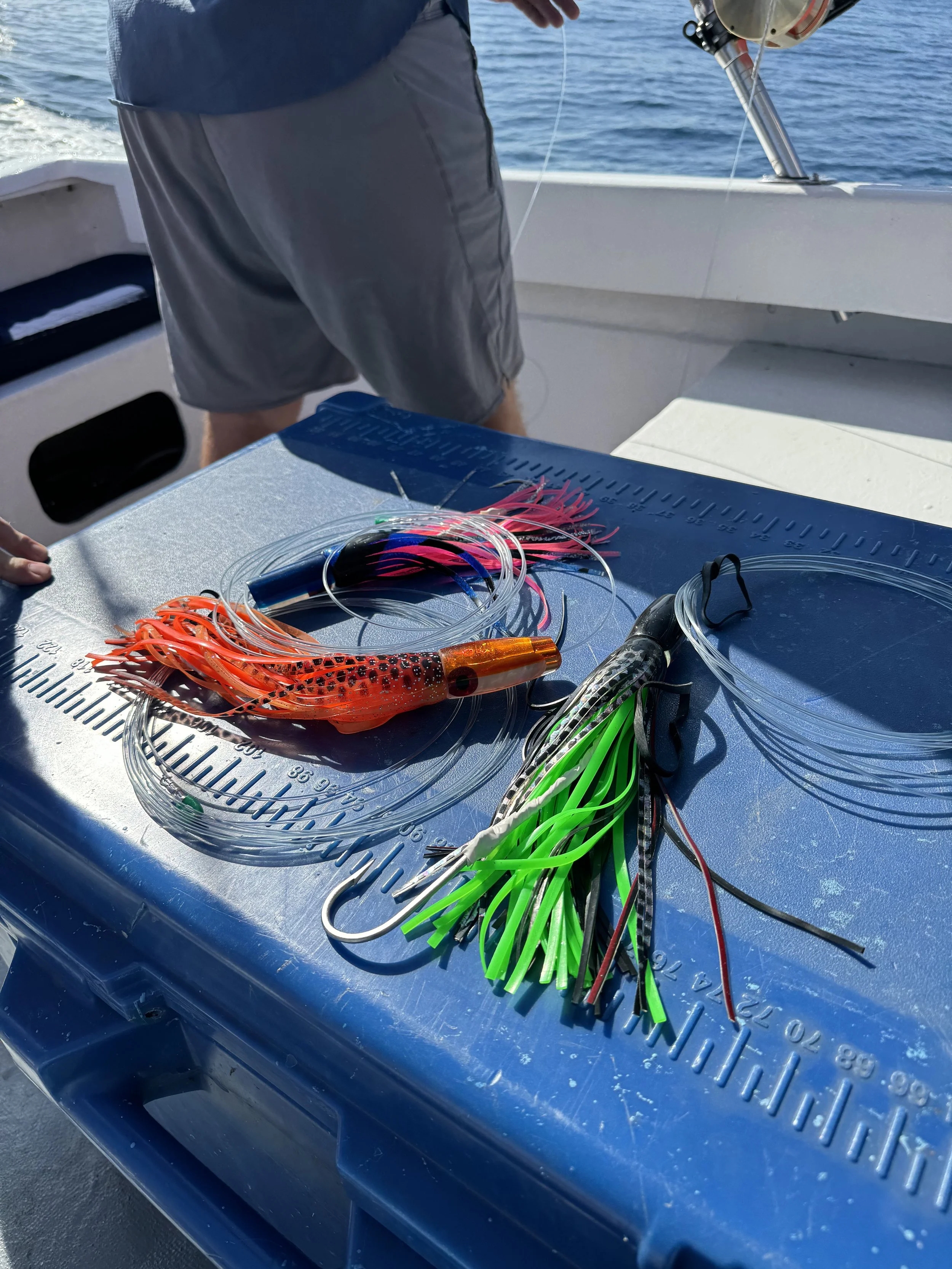 Fishing lures for casting, deep dropping, jigging and popping. We've got all the gear for a full day out fishing in Suva, Fiji 