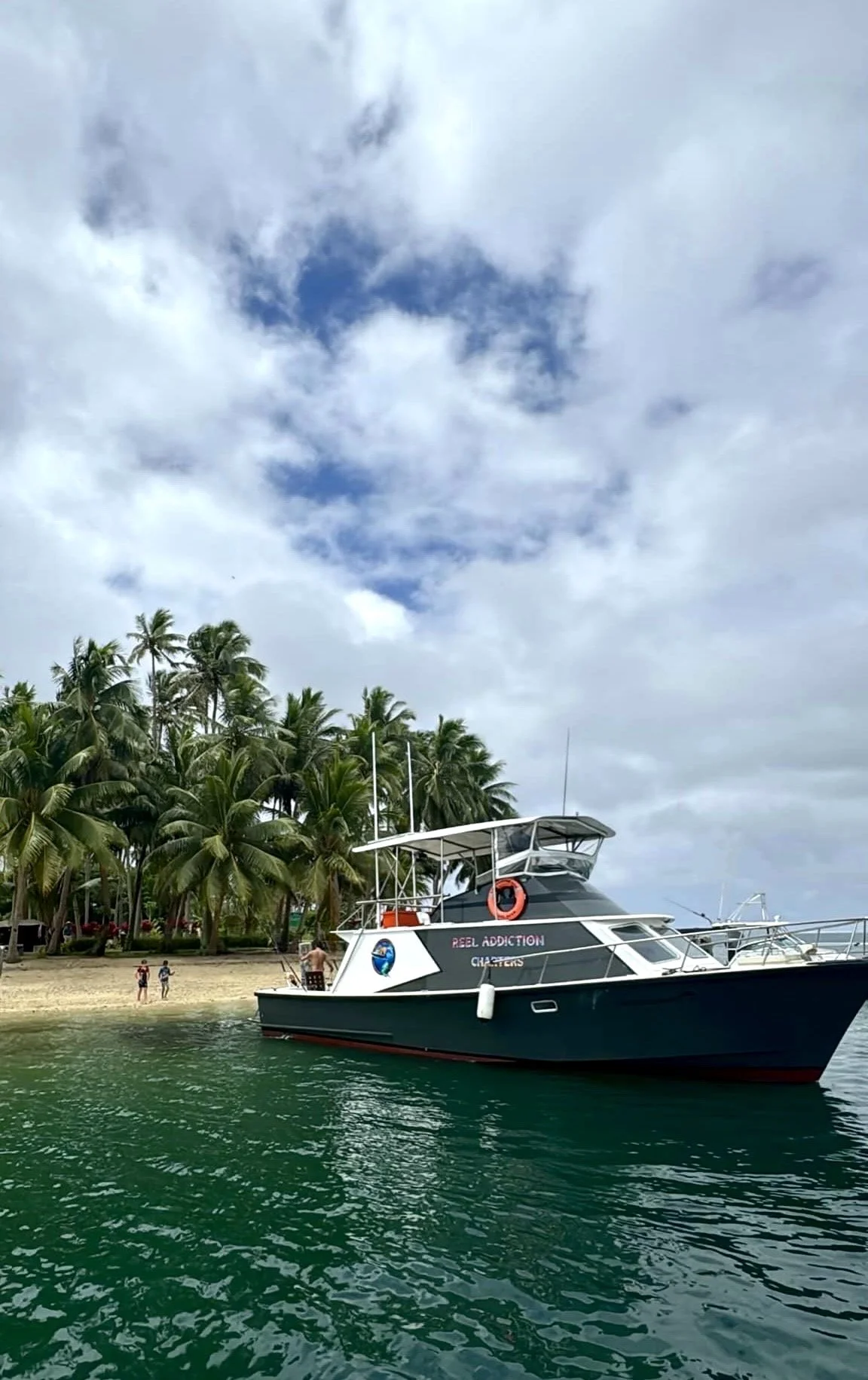 Commander One at Nukulau