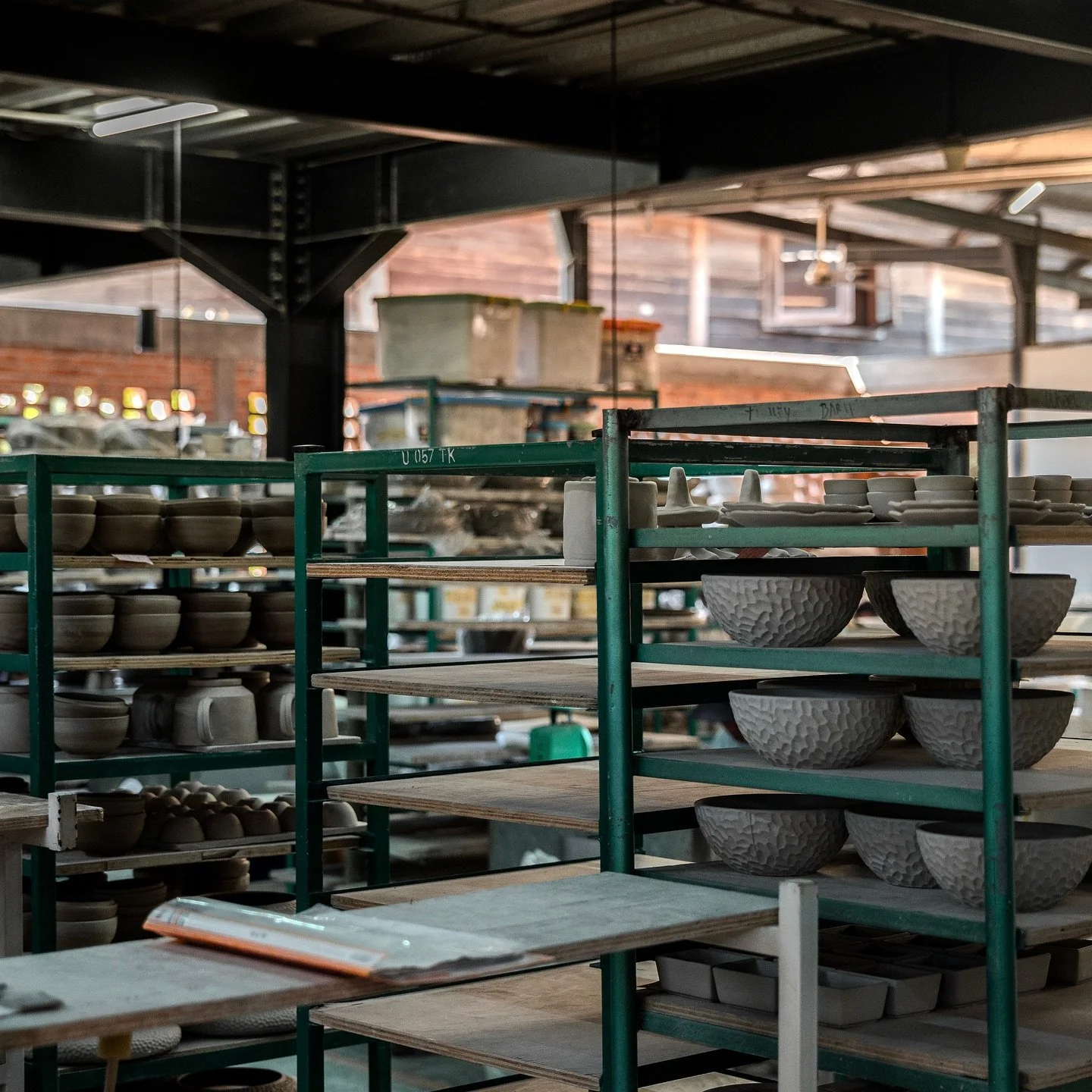 Casting back to our visit to the wonderful HQ of artisans, @kevalaceramics, where we began the creative development of custom ceramics for a few of our restaurant projects. We started from each project&rsquo;s creative direction, from the whole exper