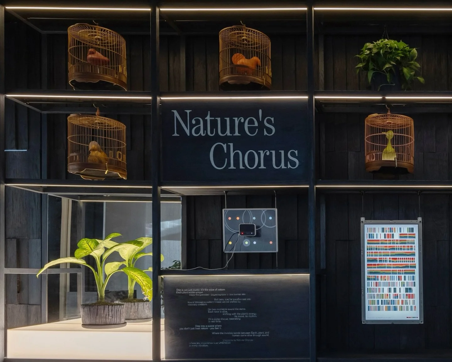 For 4Ps Hanoi, we collaborated with @digitalnativ on &lsquo;Nature&rsquo;s Chorus&rsquo; to bring the &lsquo;oneness through sound&rsquo; concept to life. A sound, light and sculptural installation using &lsquo;biometric&rsquo; signals from nature. T