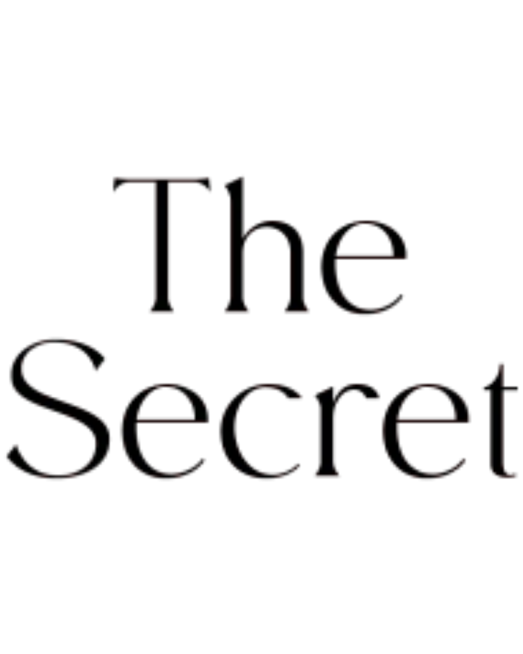 Black silhouette of a molecule structure on a black background with the word "The" above and "science" below in elegant font.