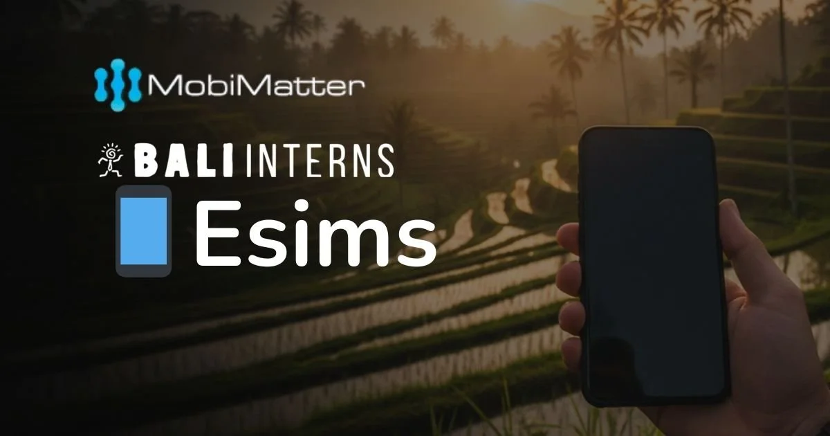 SIM locale ou eSIM internationale à Bali ? Le guide indispensable pour les stagiaires (3 à 6 mois)