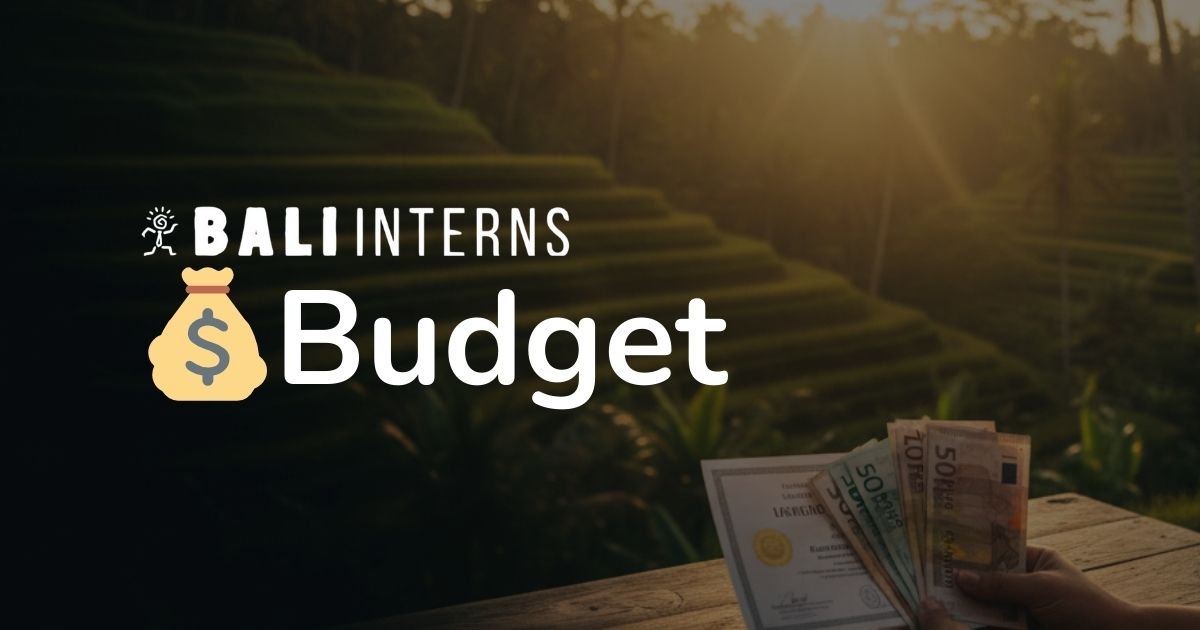 Quelles aides pour financer ton stage à Bali ?