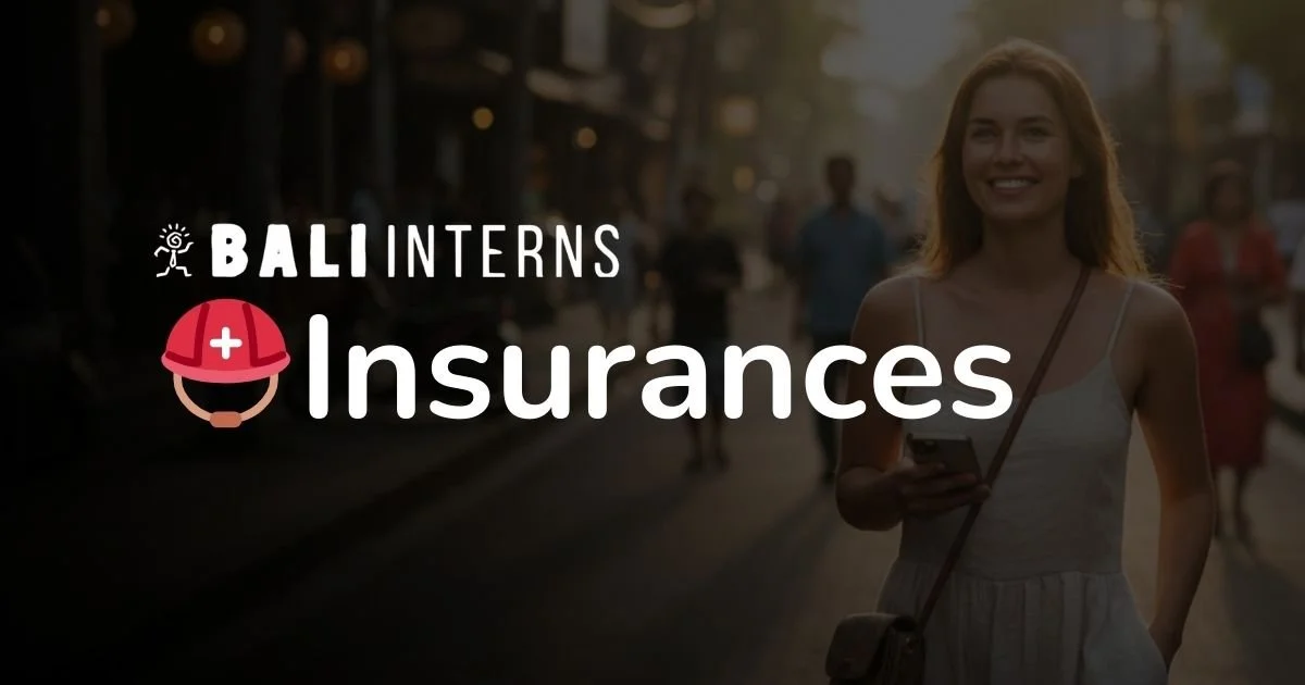 Quelle assurance choisir pour un stage à Bali ?
