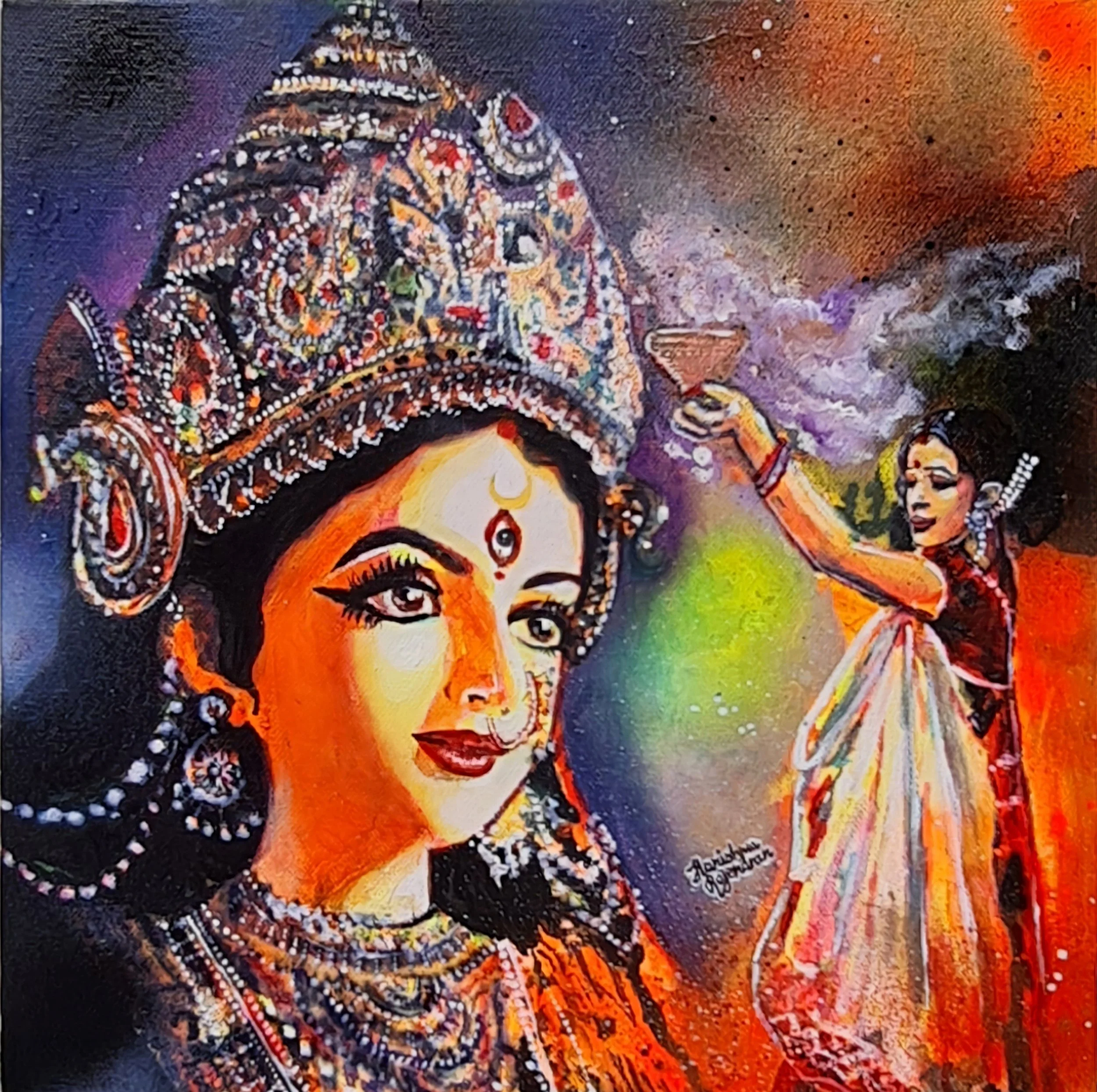 Mythological Art by Harishma Rajendran - Stories of Ancient India ...