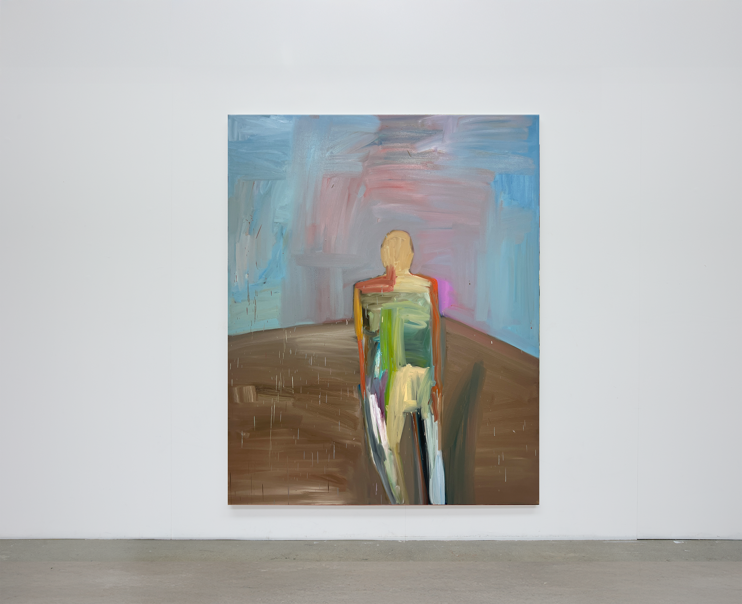 Ballad of big nothing 
Oil on canvas. 
200cm x 160cm