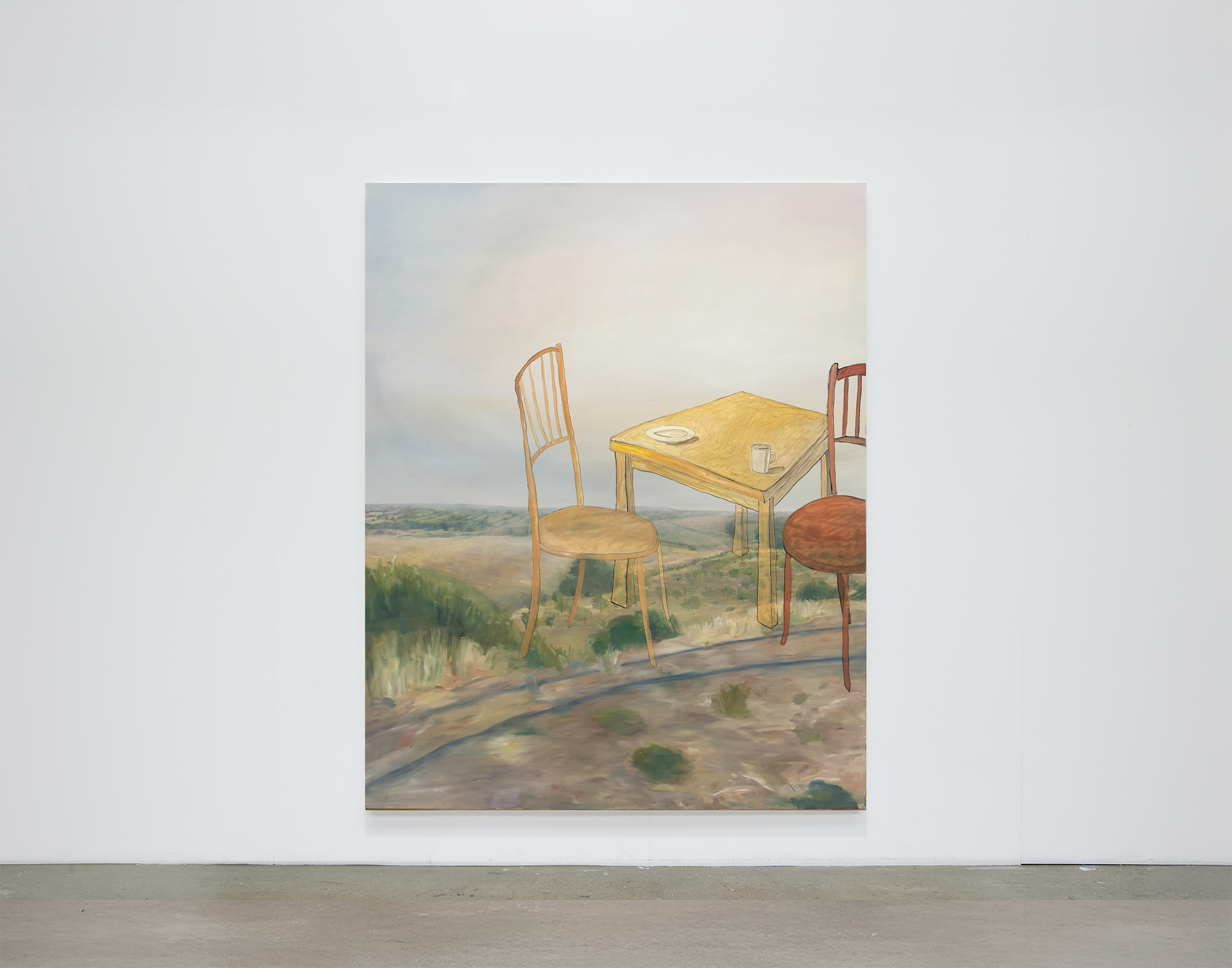 We were supposed to grow old together Oil on canvas. 200cm x 160cm