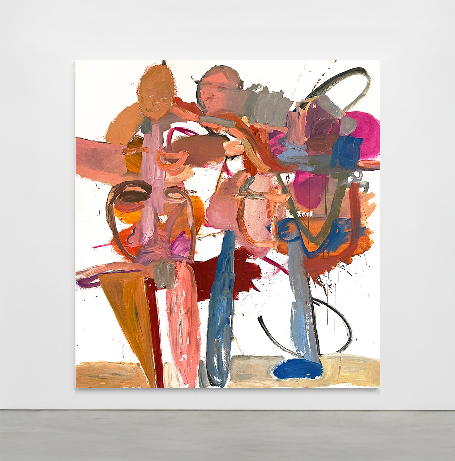 I wasn’t expecting to touch you like this.
Oil on linen.
173cm x 183cm
2025.