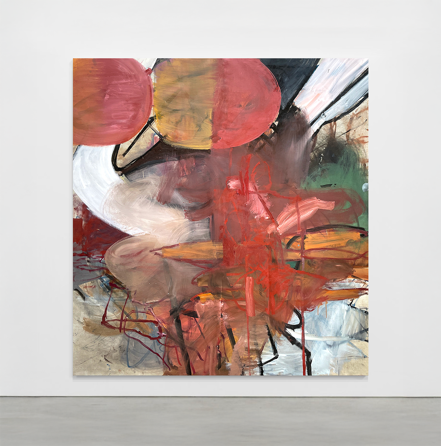 Journey to the center of the house.
Oil on linen.
173cm x 183cm
2025.
