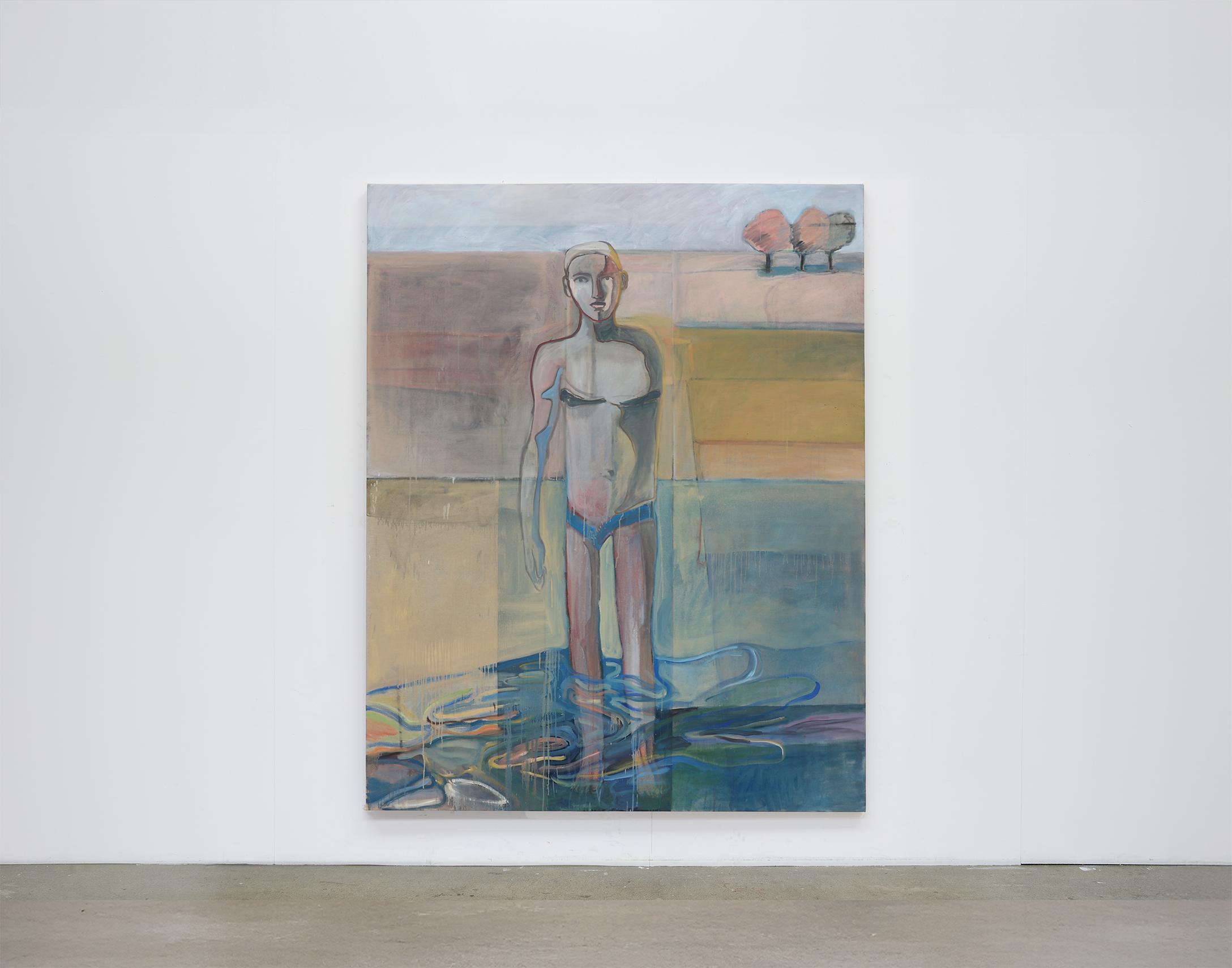 You are an island
Oil on canvas. 
200cm x 160cm