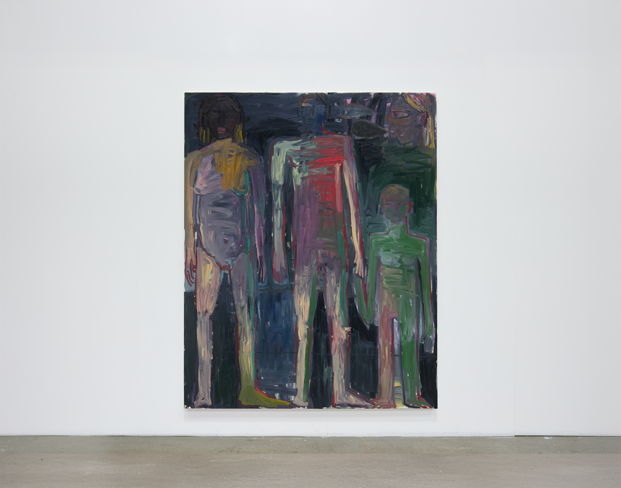 Nuclear Family
Oil on canvas.
200cm x 160cm