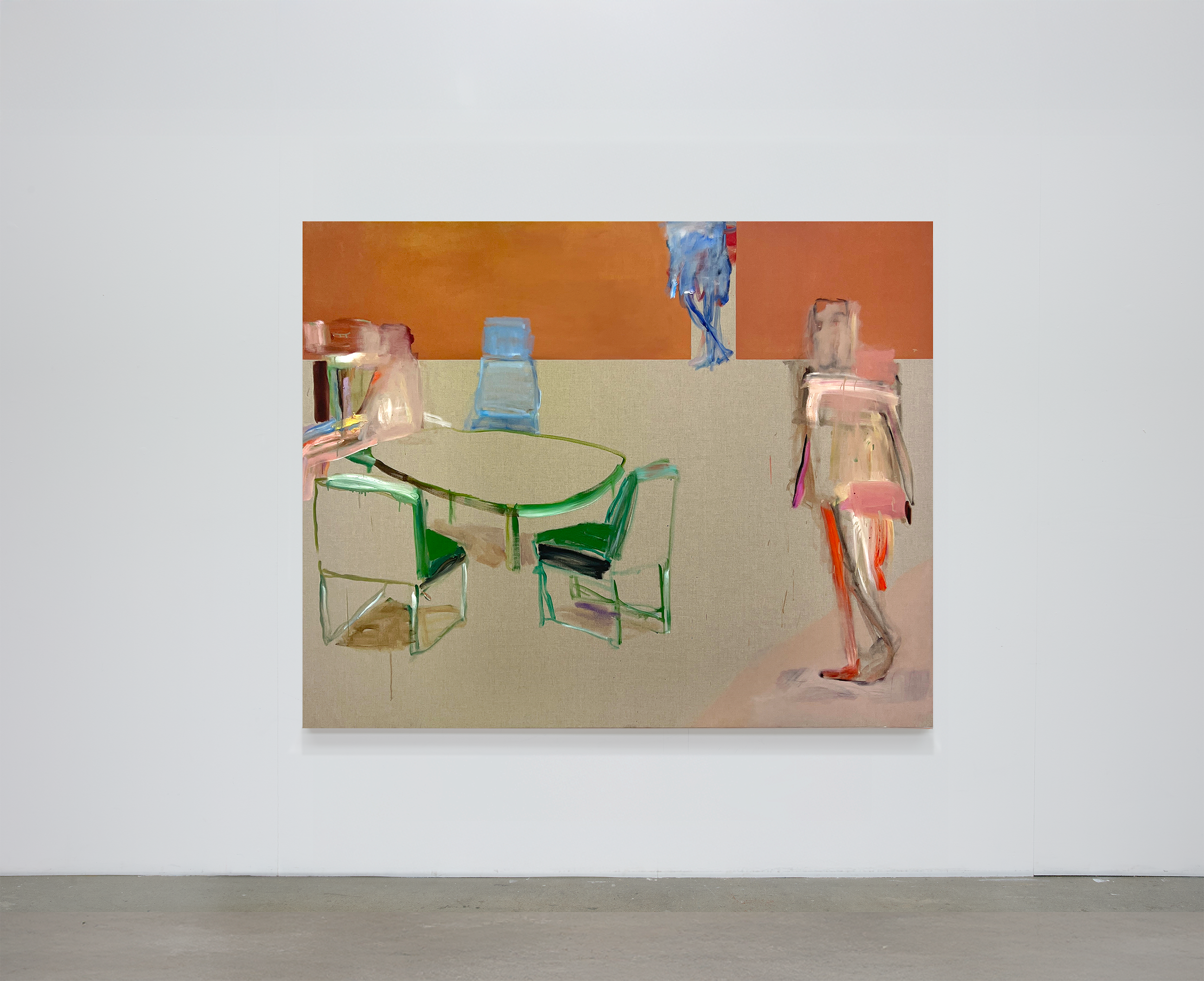 You left too soon
Oil on canvas.
200cm x 160cm