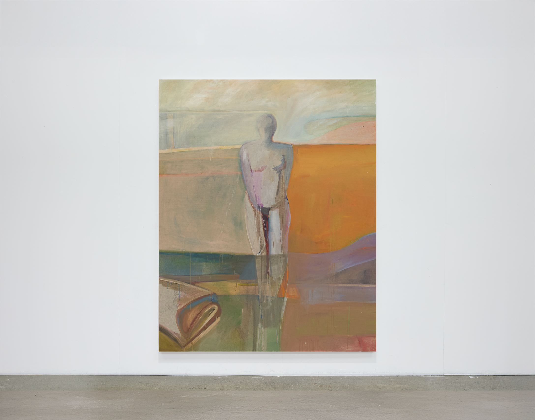 Bound and Tied  
Oil on canvas. 
200cm x 160cm
