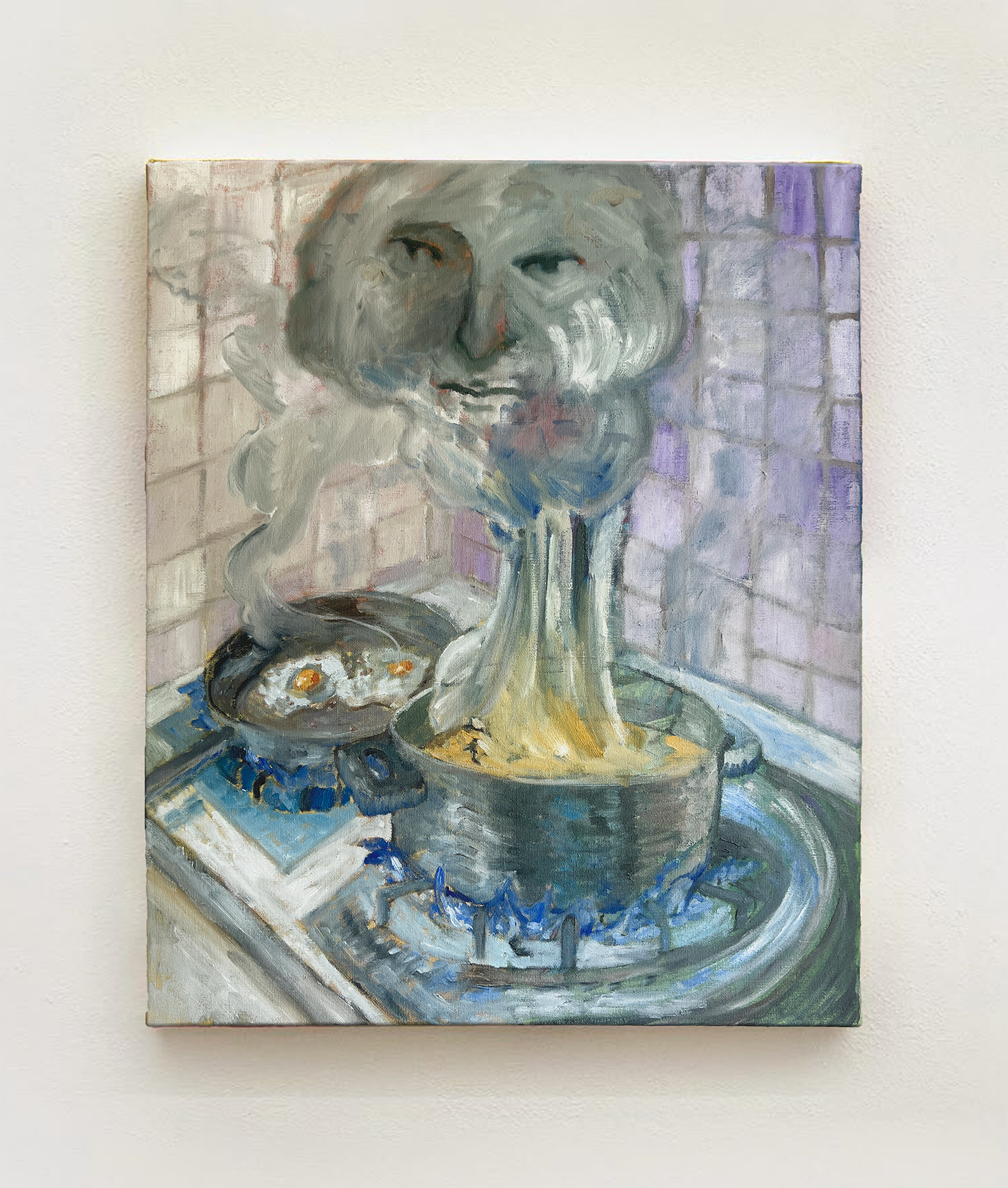 Cook up
Oil on linen.
60cm x 50cm
