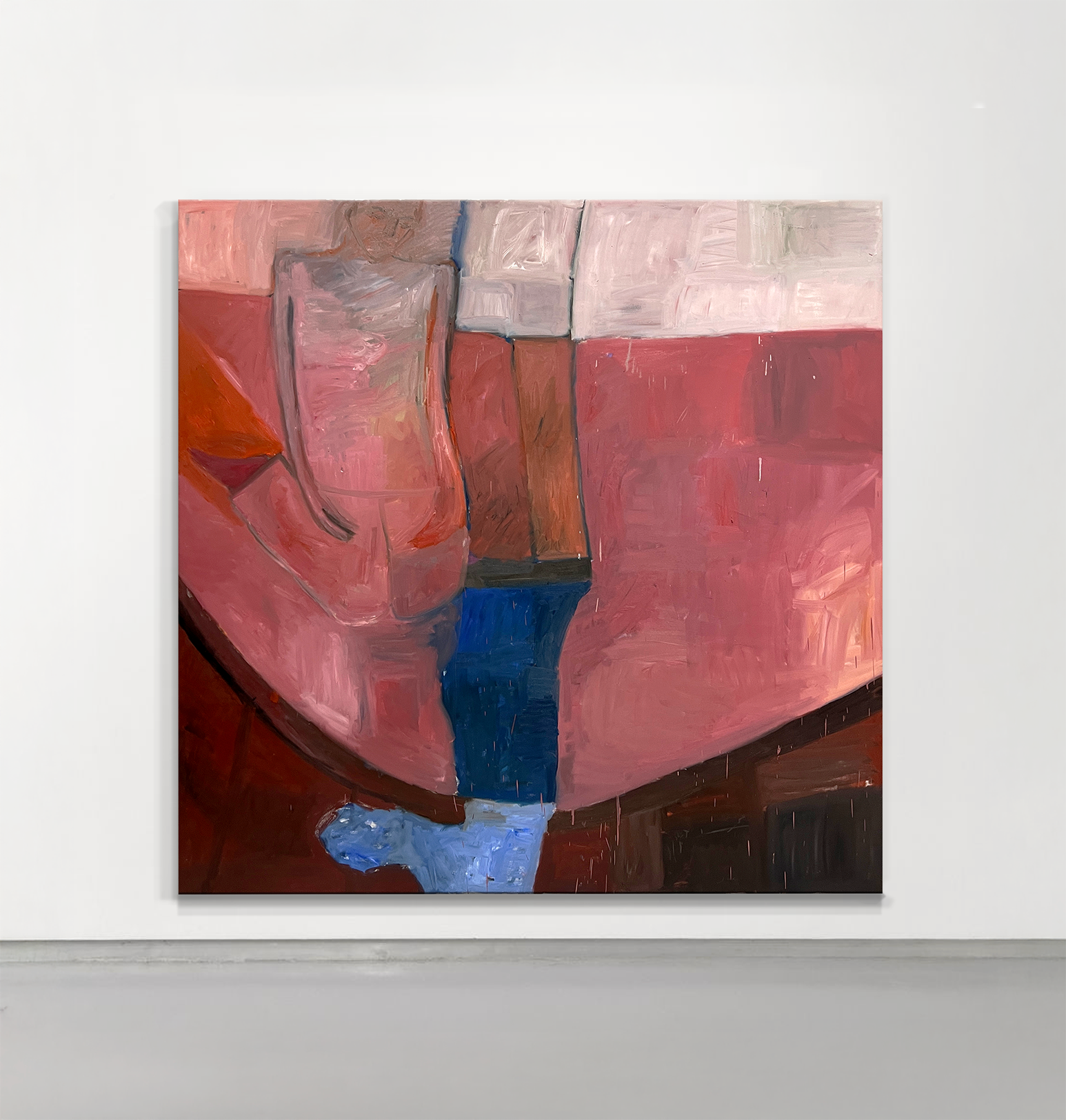 Stage Fright Oil on canvas. 195cm x 185cm