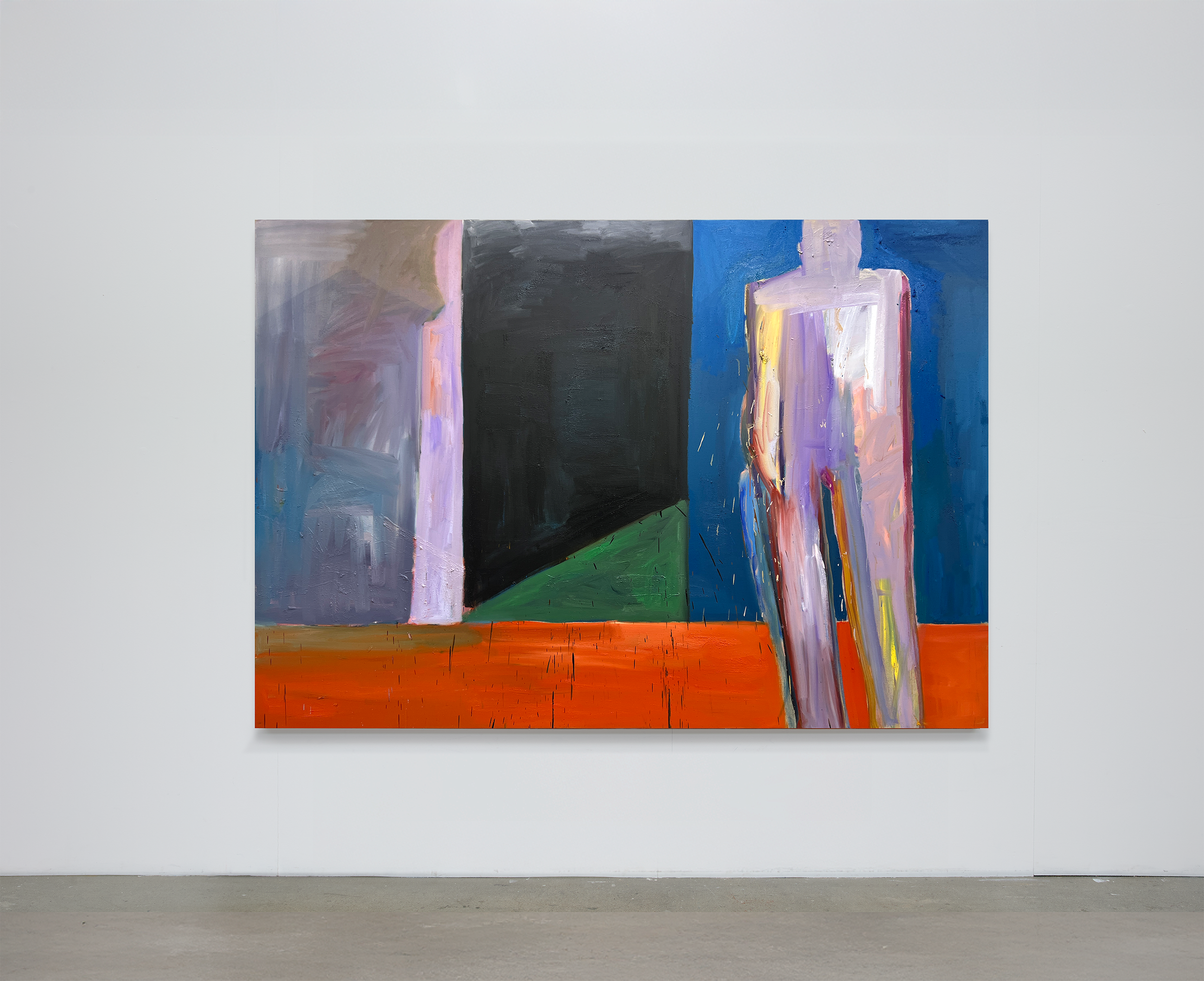 Accident on Old Kent Road
Oil on linen.
160cm x 230cm