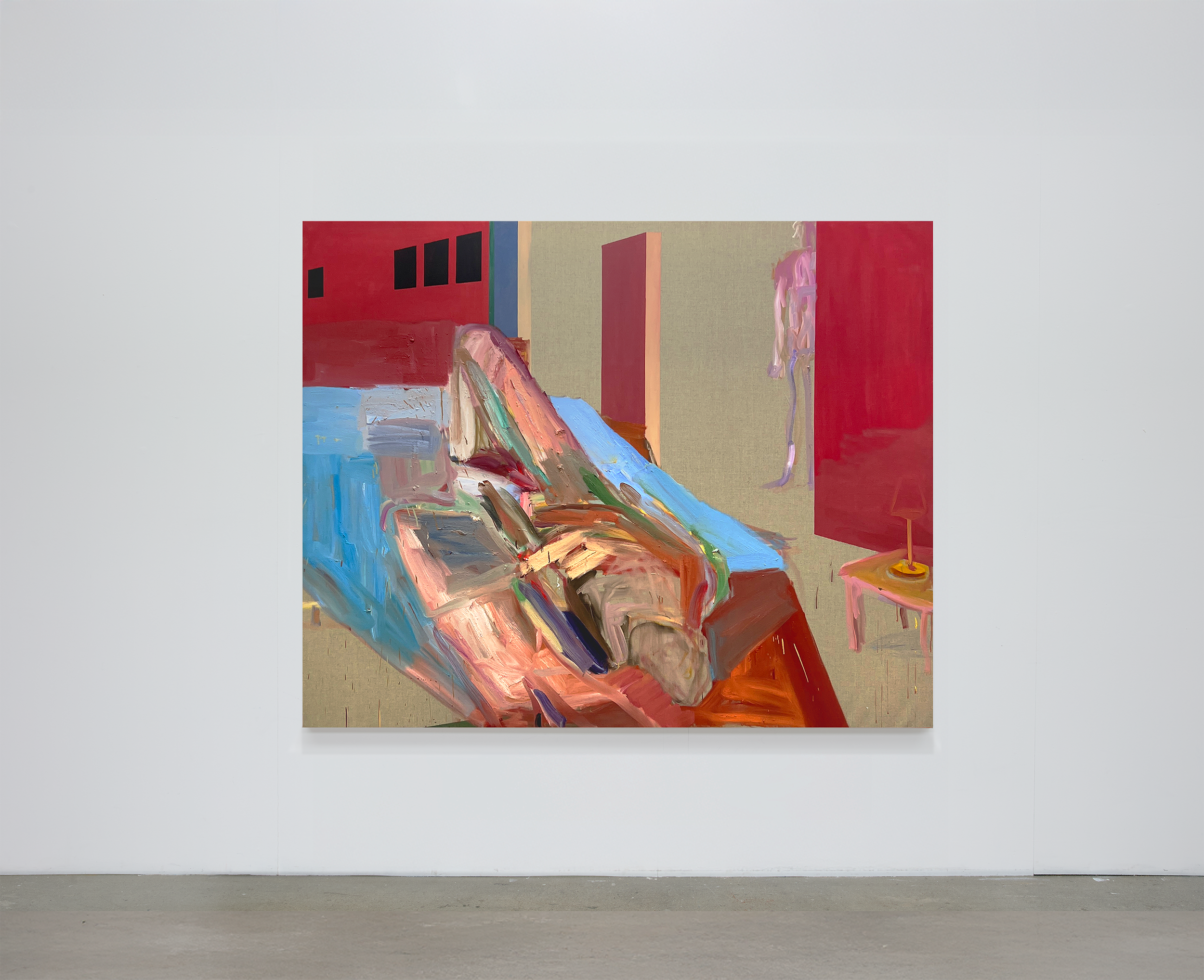 It’s sheer naturalism
Oil on canvas.
200cm x 160cm