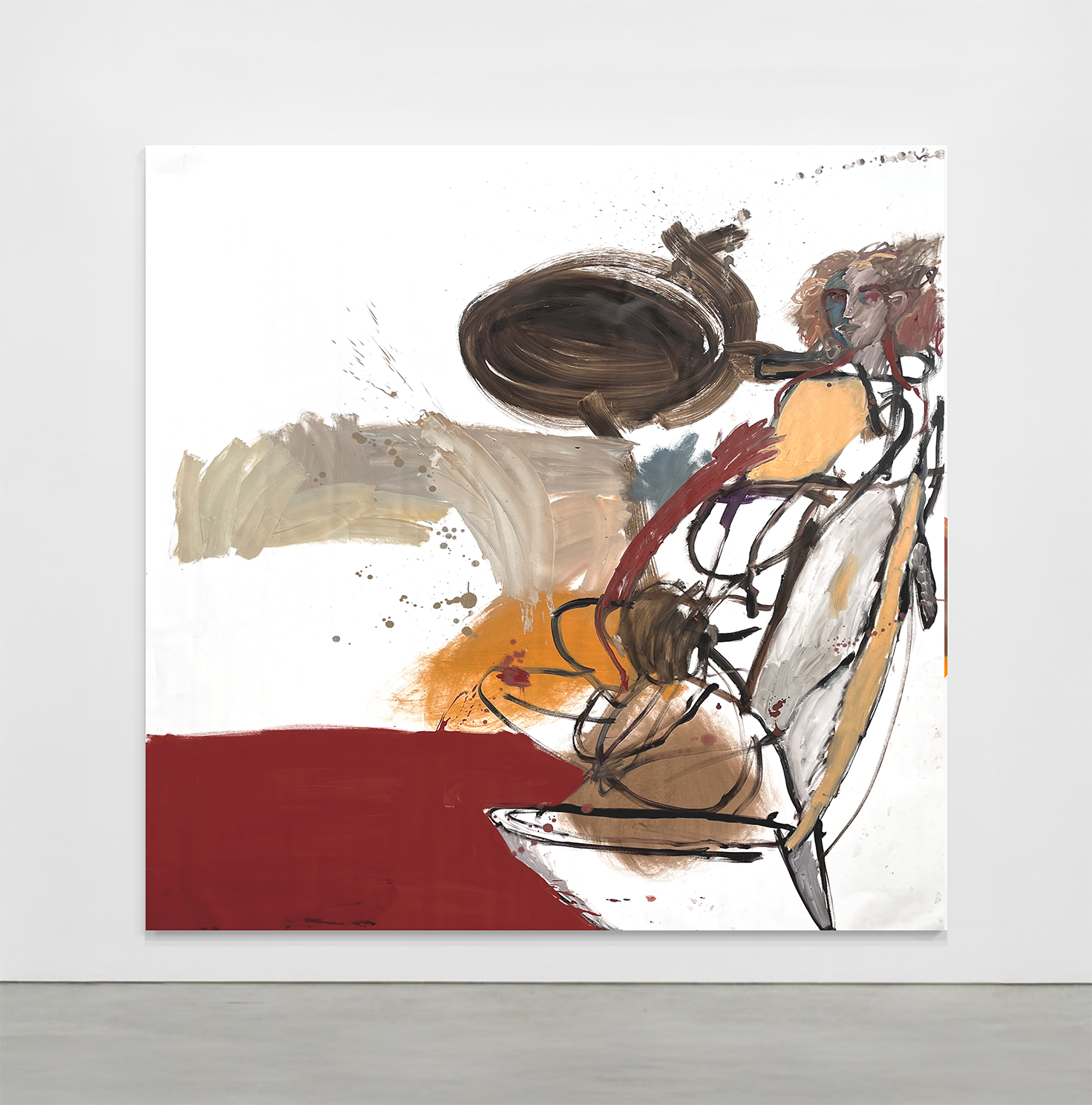 You never saw it coming.
Oil on linen.
173cm x 183cm
2025.