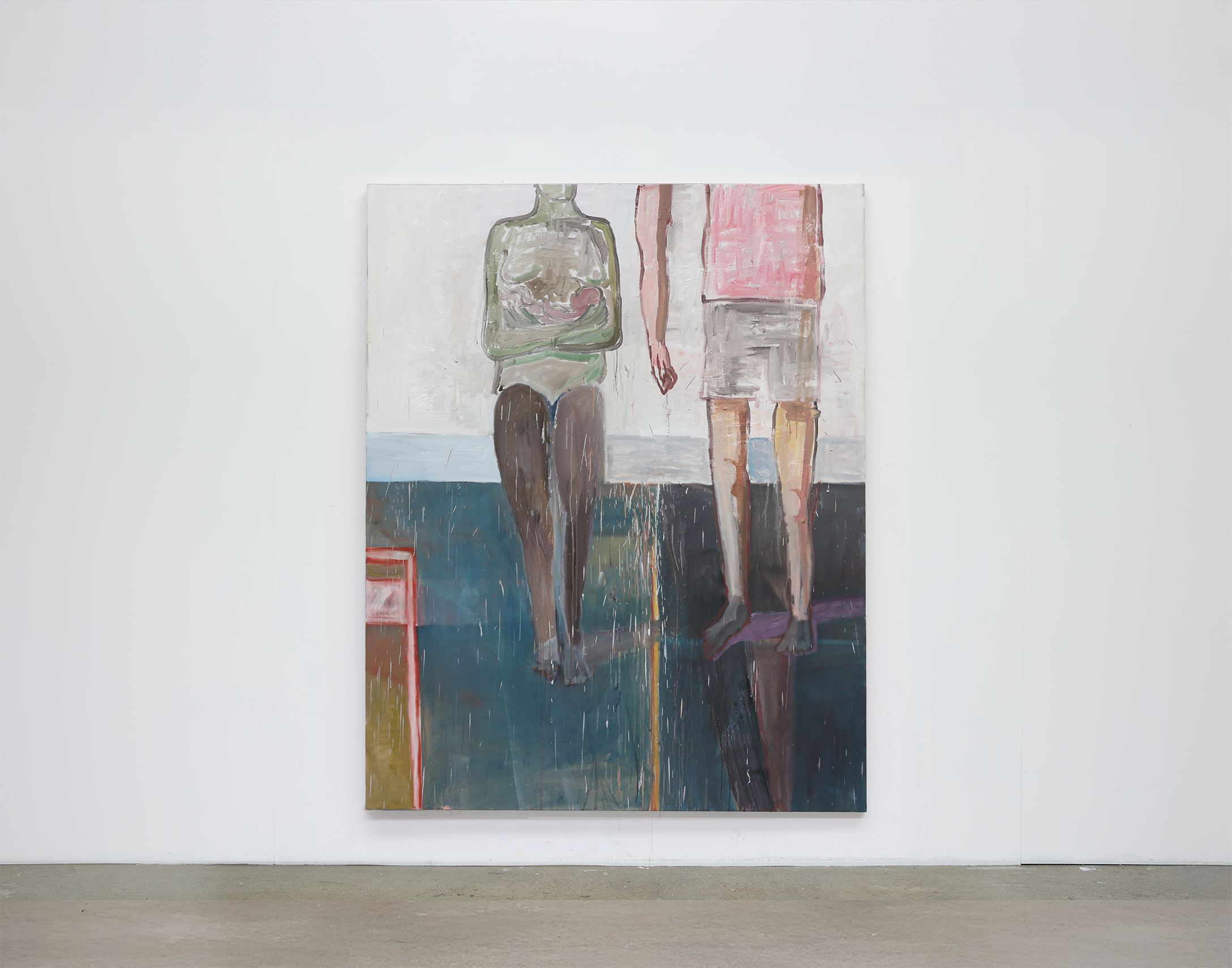 Tender is the flesh Oil on canvas. 200cm x 160cm 2025.