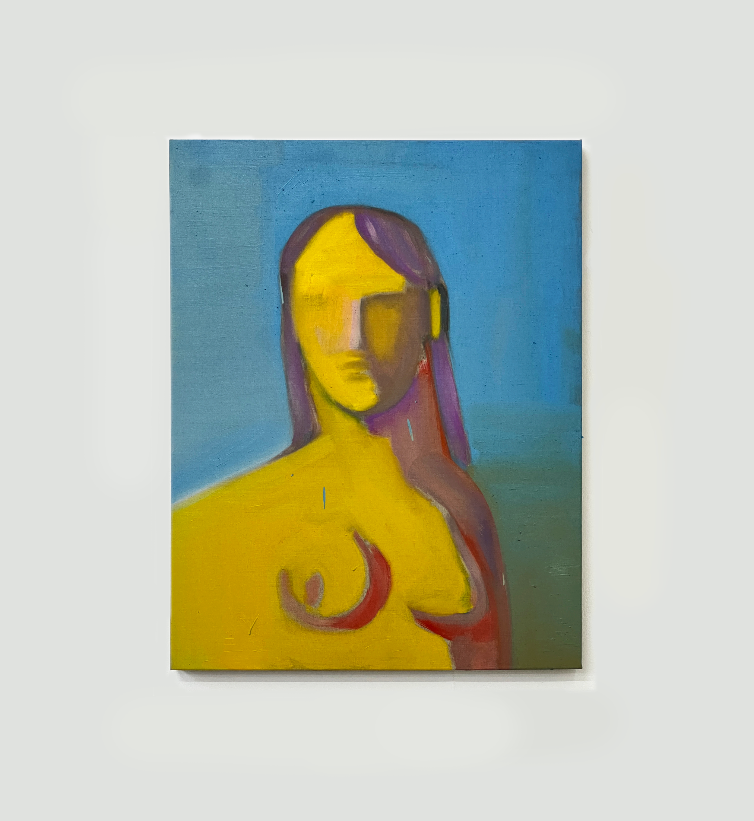 First Light (day)
Oil on canvas.
65cm x 80cm