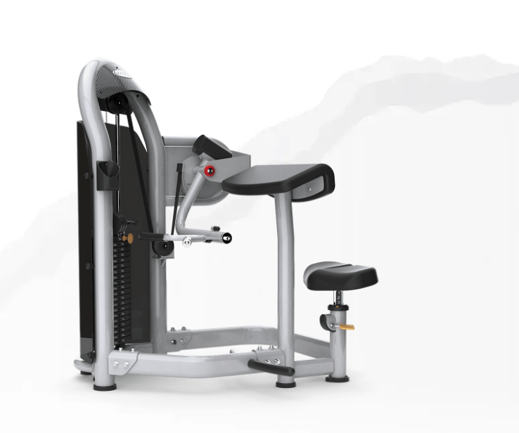 Une machine de musculation guidée Matrix de curl pour les muscles des biceps