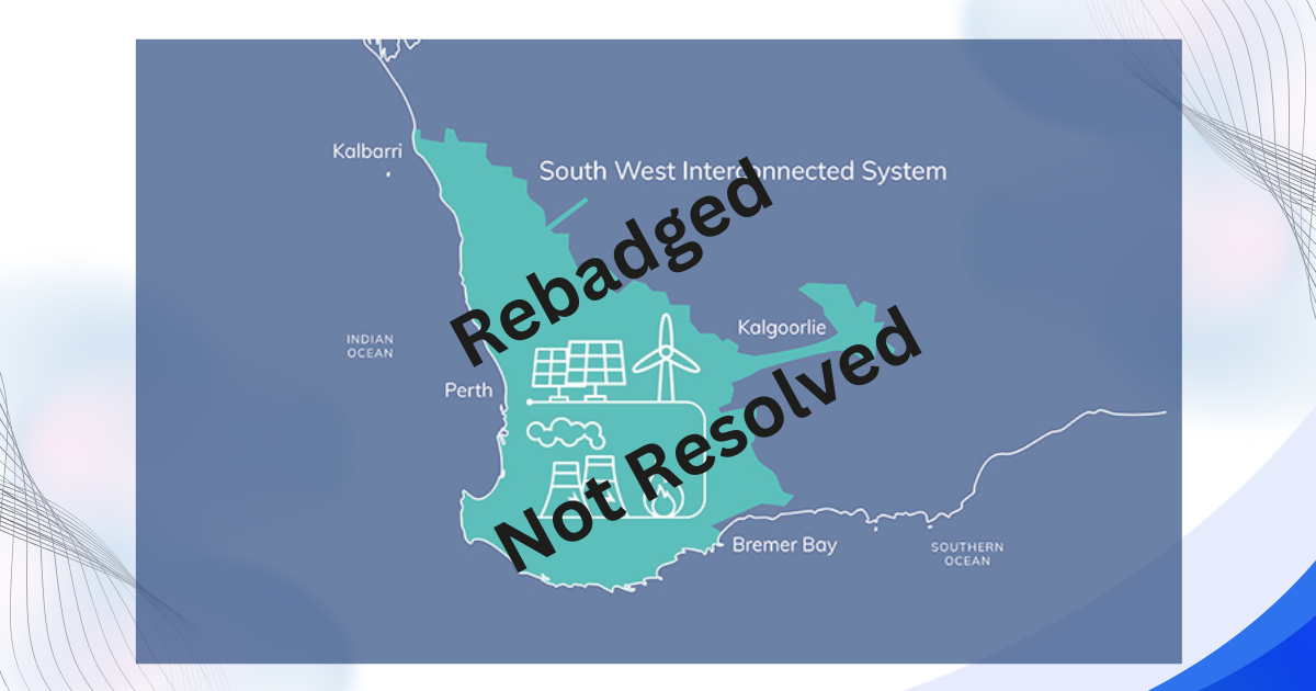 Energy Policy WA announces new name for a plan due a year ago