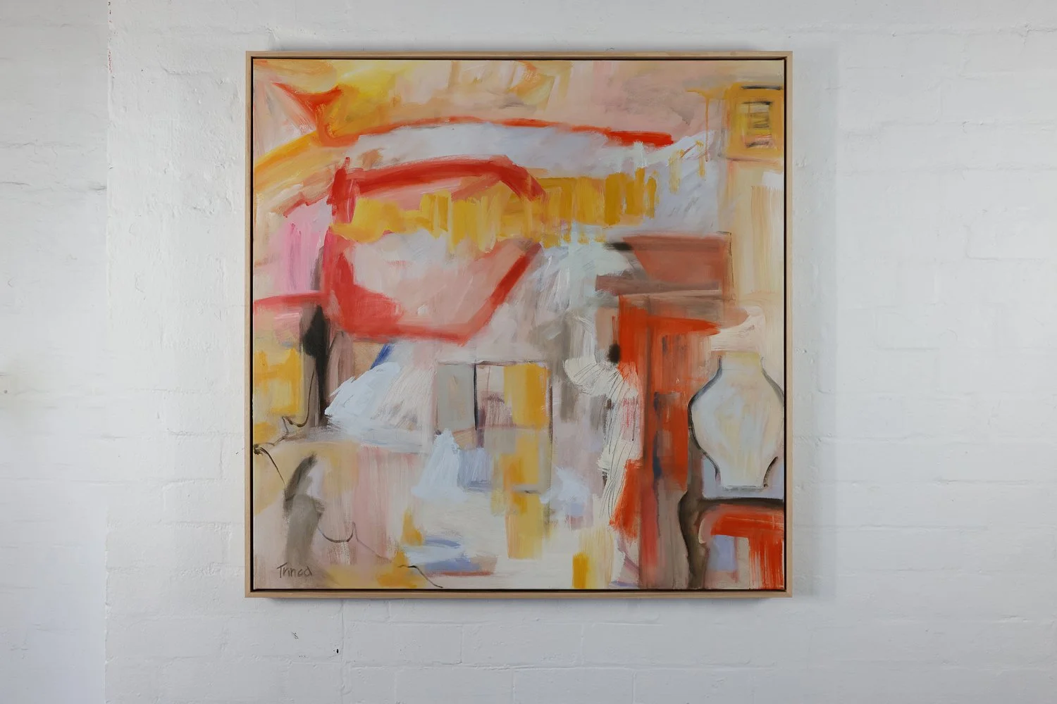 "Passageways" H100 x L104cm Acrylic on Cotton Canvas $2230.00