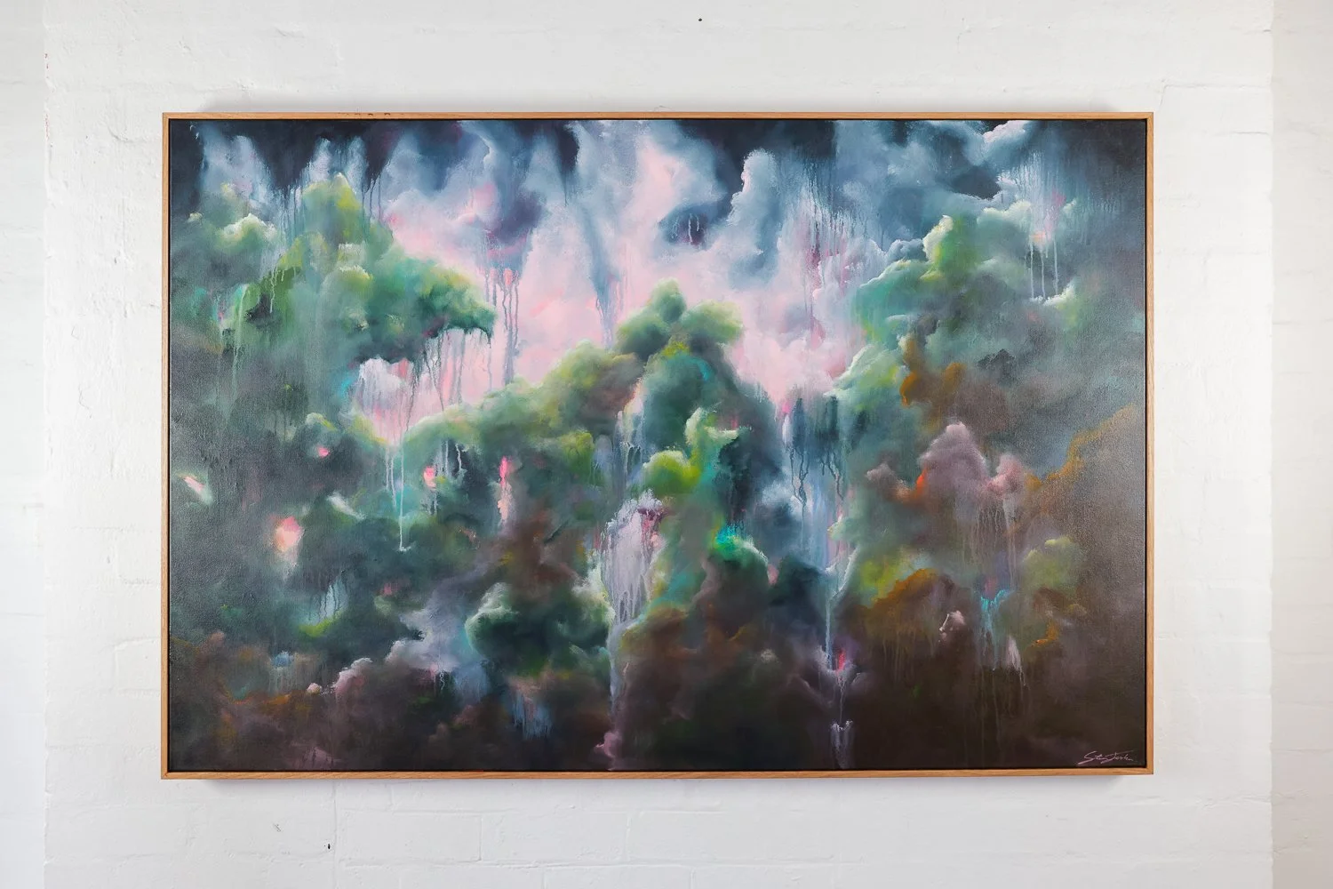 Let It Be
Acrylic on canvas, Framed in Sustainable Vic Ash
100 x 150cm
$3780