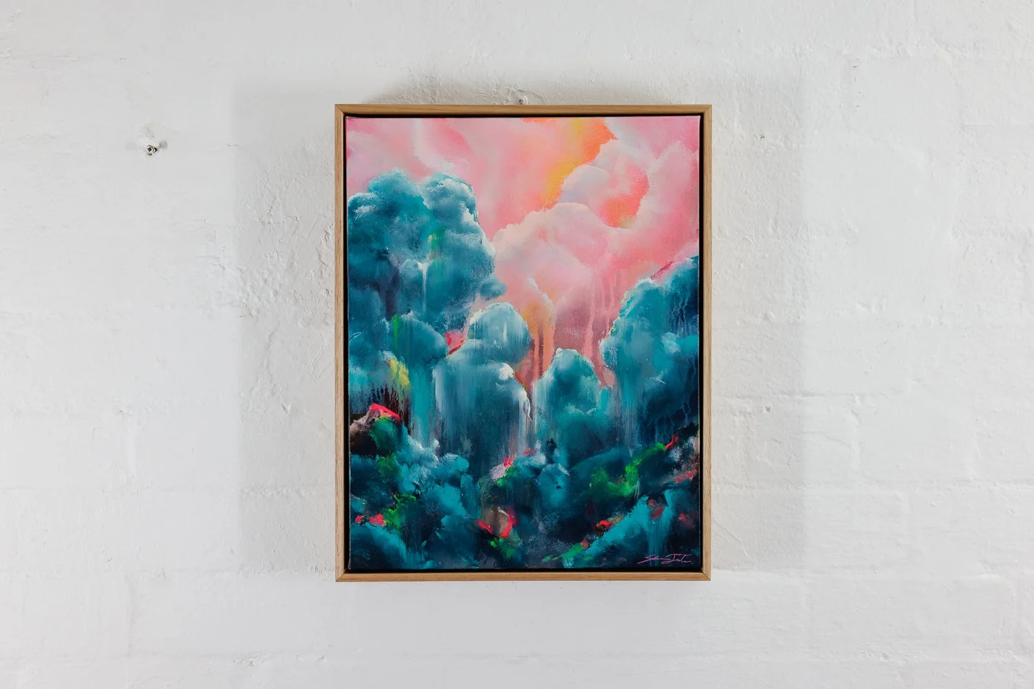 Candyland 2
Acrylic on canvas, Framed in Sustainable Vic Ash
45 x 35cm
$580 (SOLD)