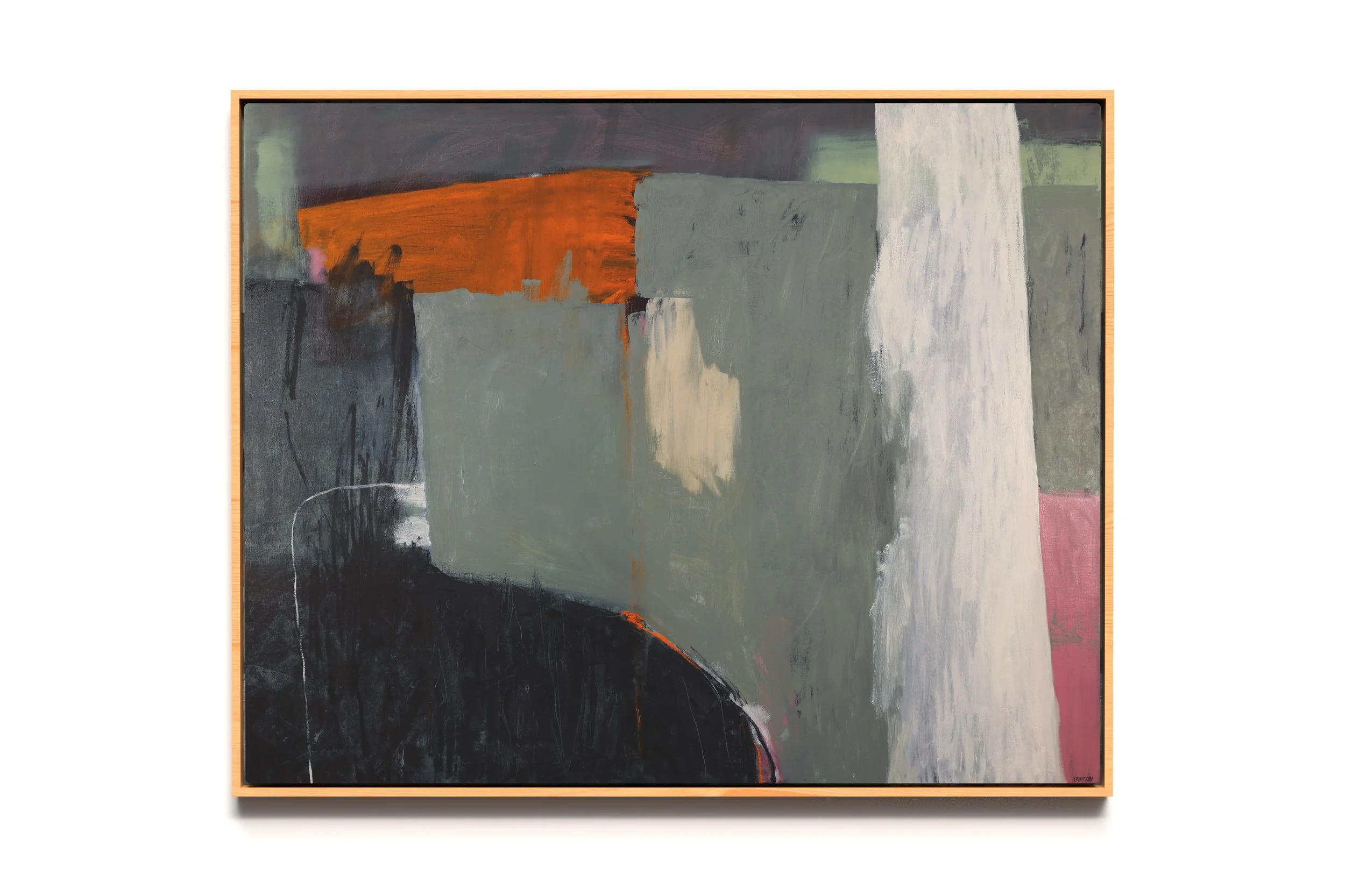 'A Change of View' Oil on Linen, 96.5 x 122cm, $4400