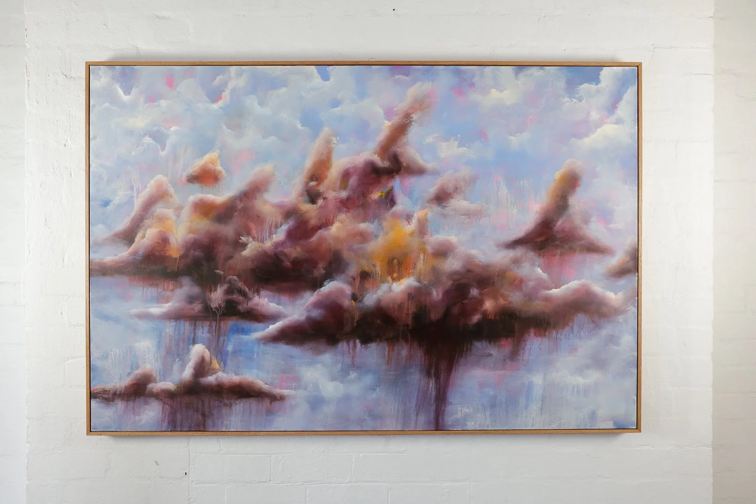 Caught Adrift
Acrylic on canvas, Framed in Sustainable Vic Ash
100 x 150cm
$3780