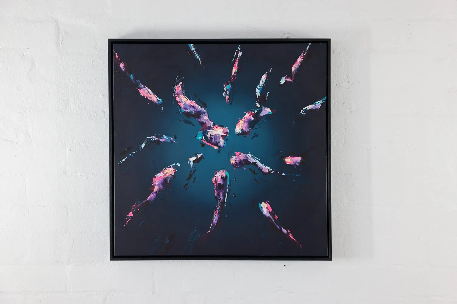 Projection #14
Acrylic on canvas, Framed in Sustainable Vic Ash
61 x 61cm
$980 (SOLD)