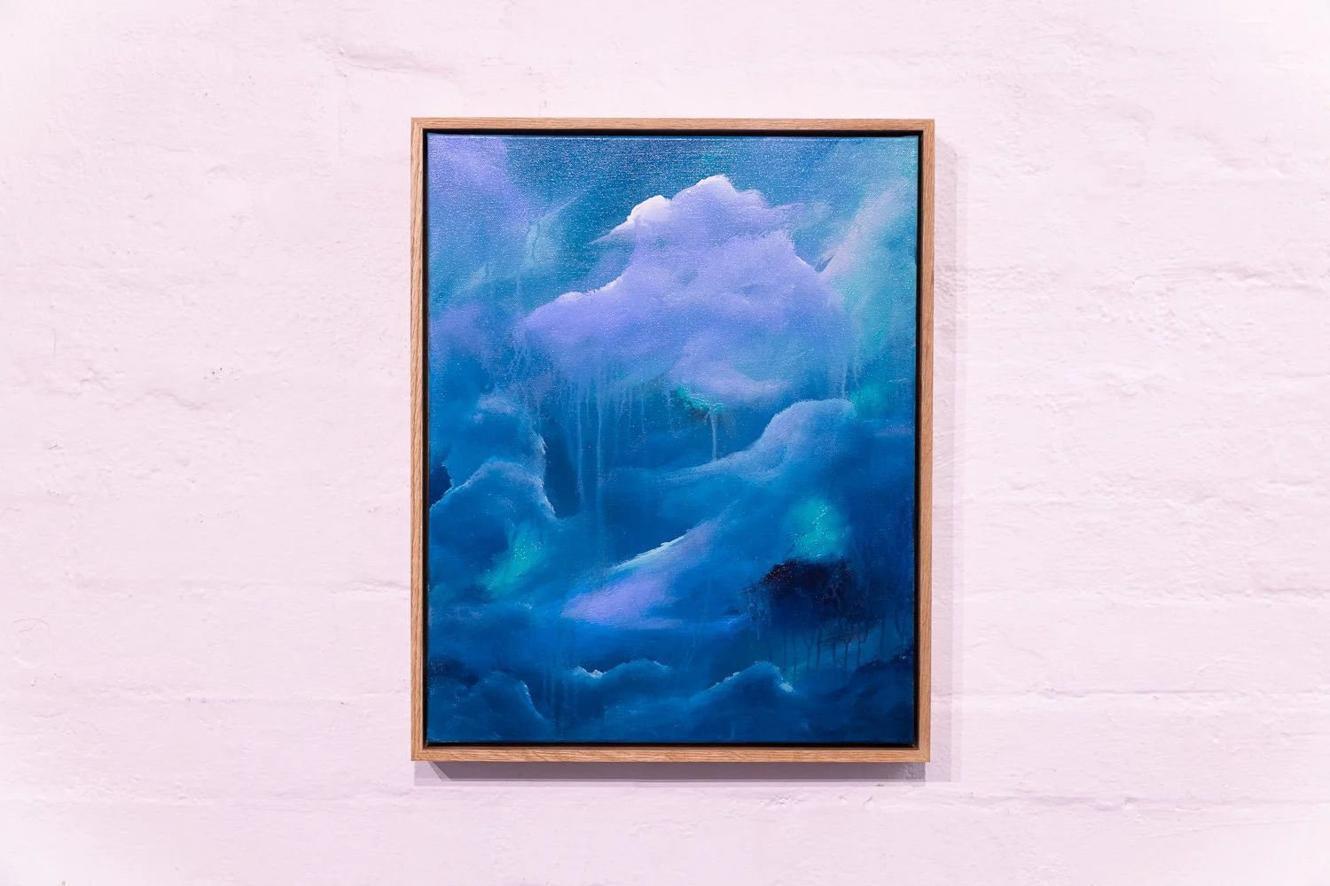 "Rising Deep 2", 50 x 40cm, Acrylic on canvas, $680 (SOLD)